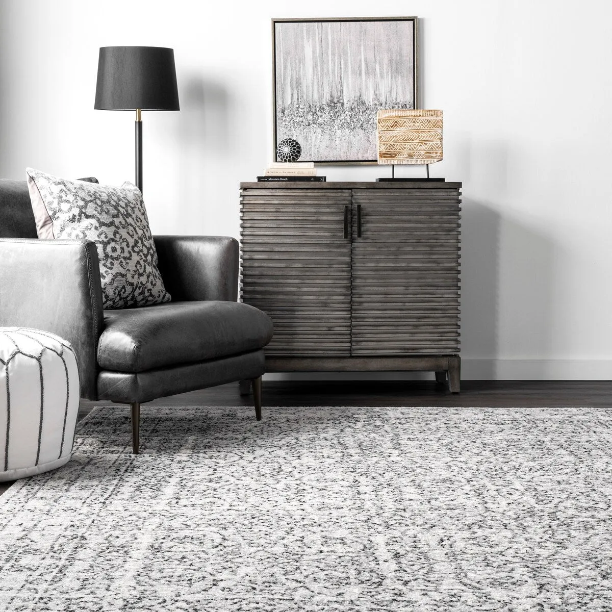 Nuloom Vintage Medieval Floral Area Rug