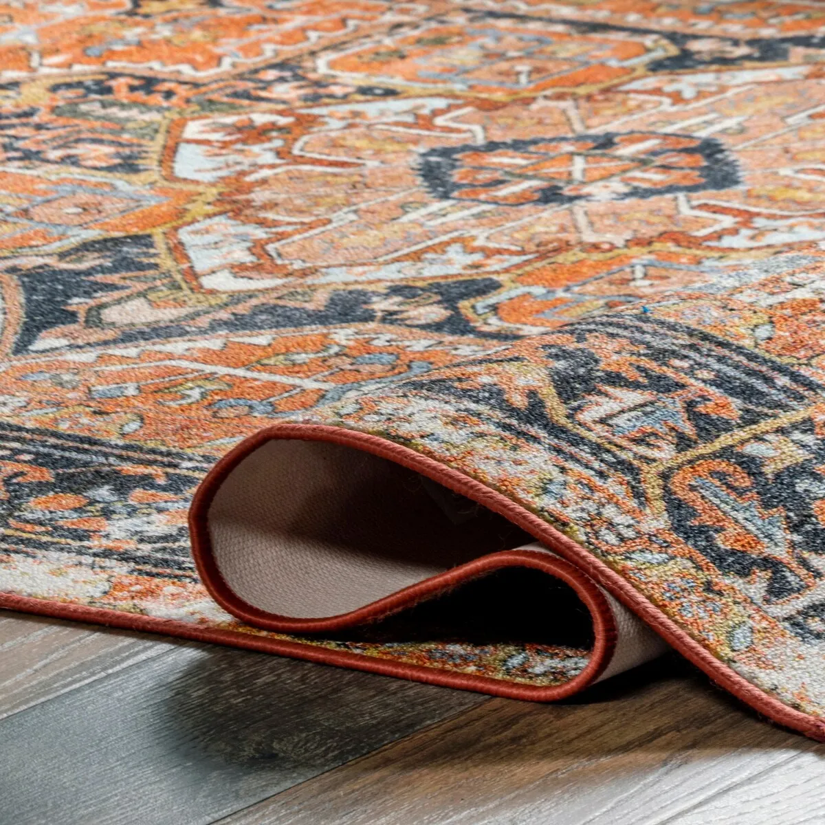 Nuloom Vintage Tribal Aztec Ornamental Area Rug