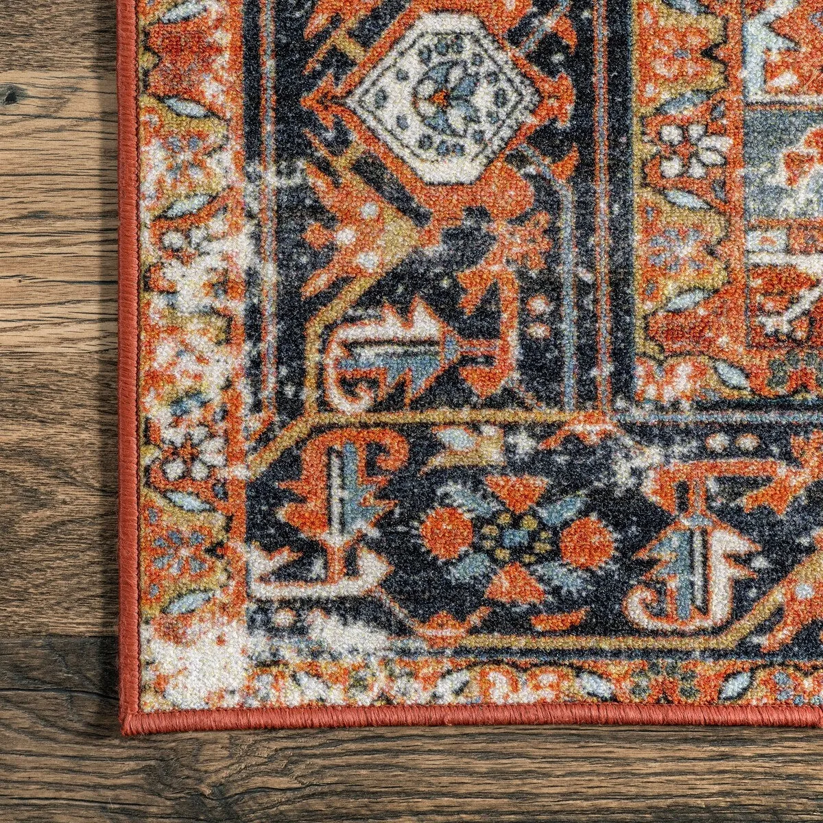 Nuloom Vintage Tribal Aztec Ornamental Area Rug