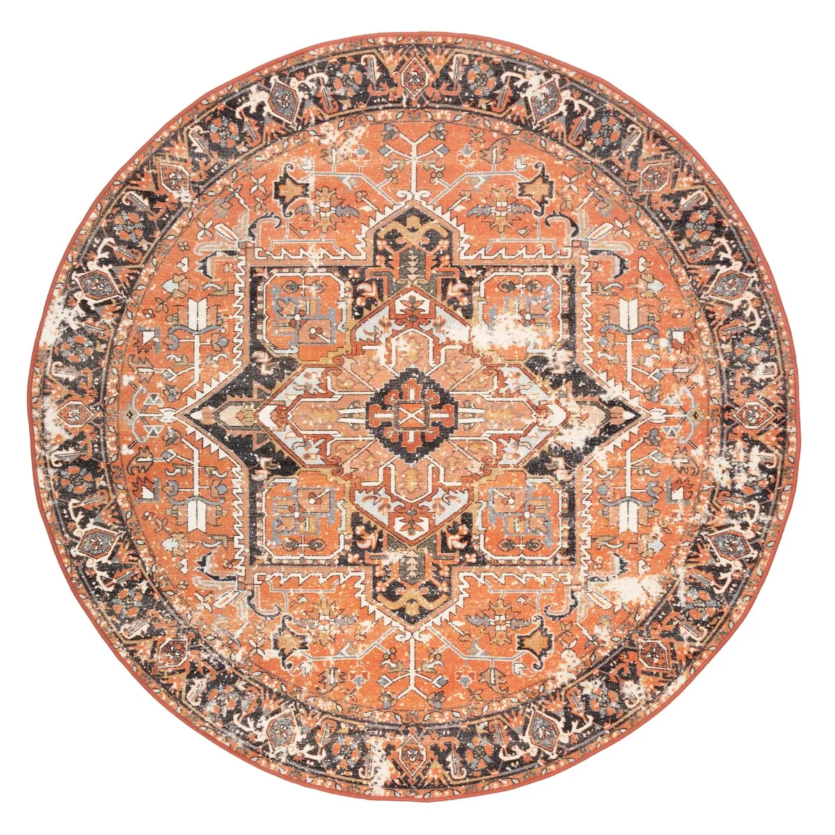Nuloom Vintage Tribal Aztec Ornamental Area Rug