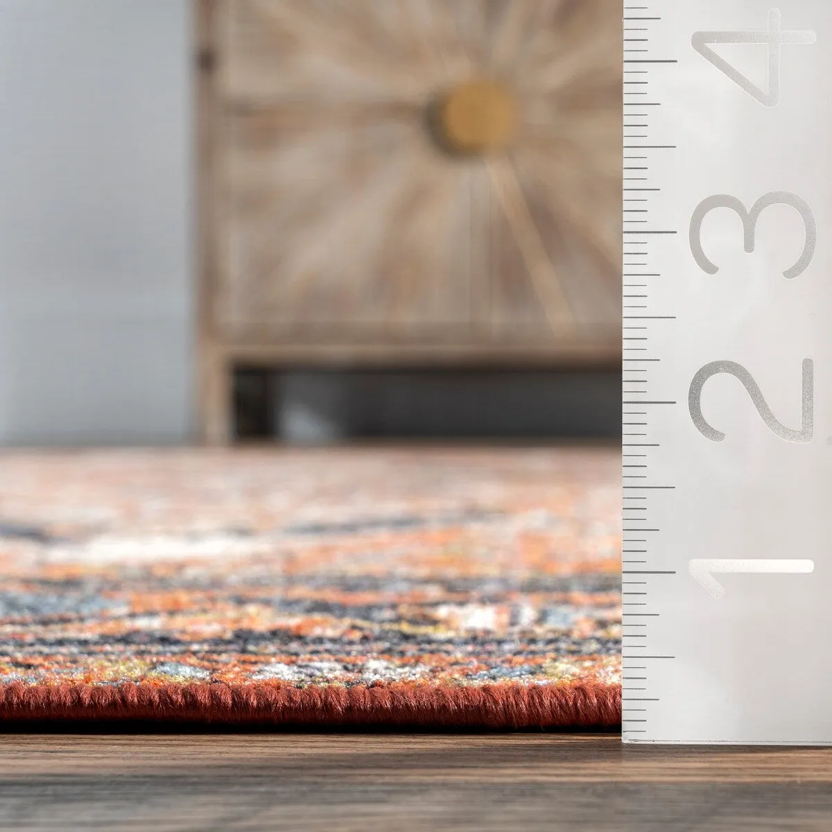 Nuloom Vintage Tribal Aztec Ornamental Area Rug