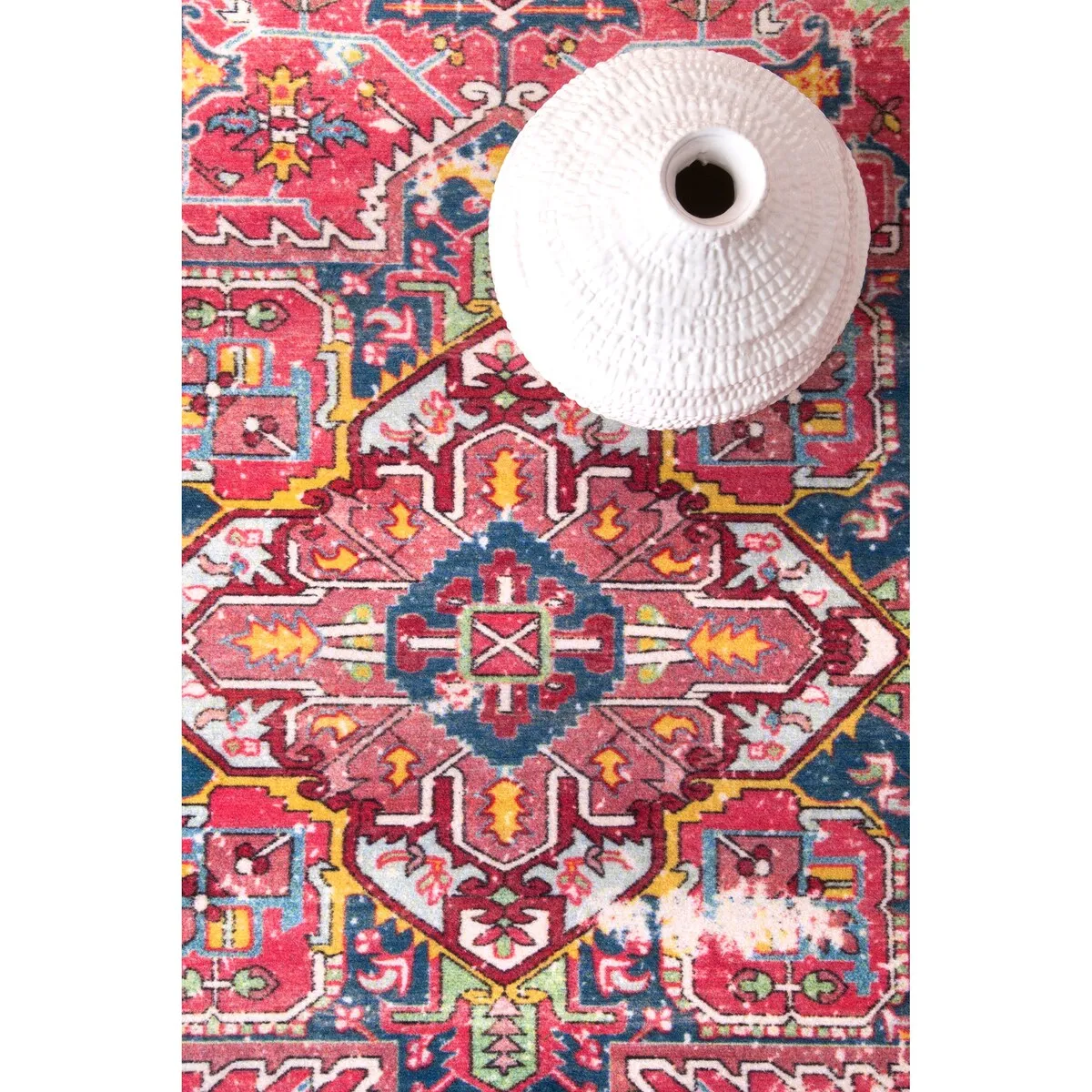 Nuloom Vintage Tribal Aztec Ornamental Area Rug