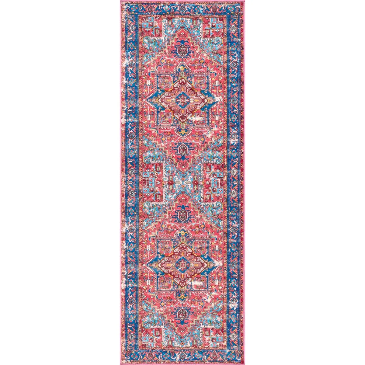 Nuloom Vintage Tribal Aztec Ornamental Area Rug