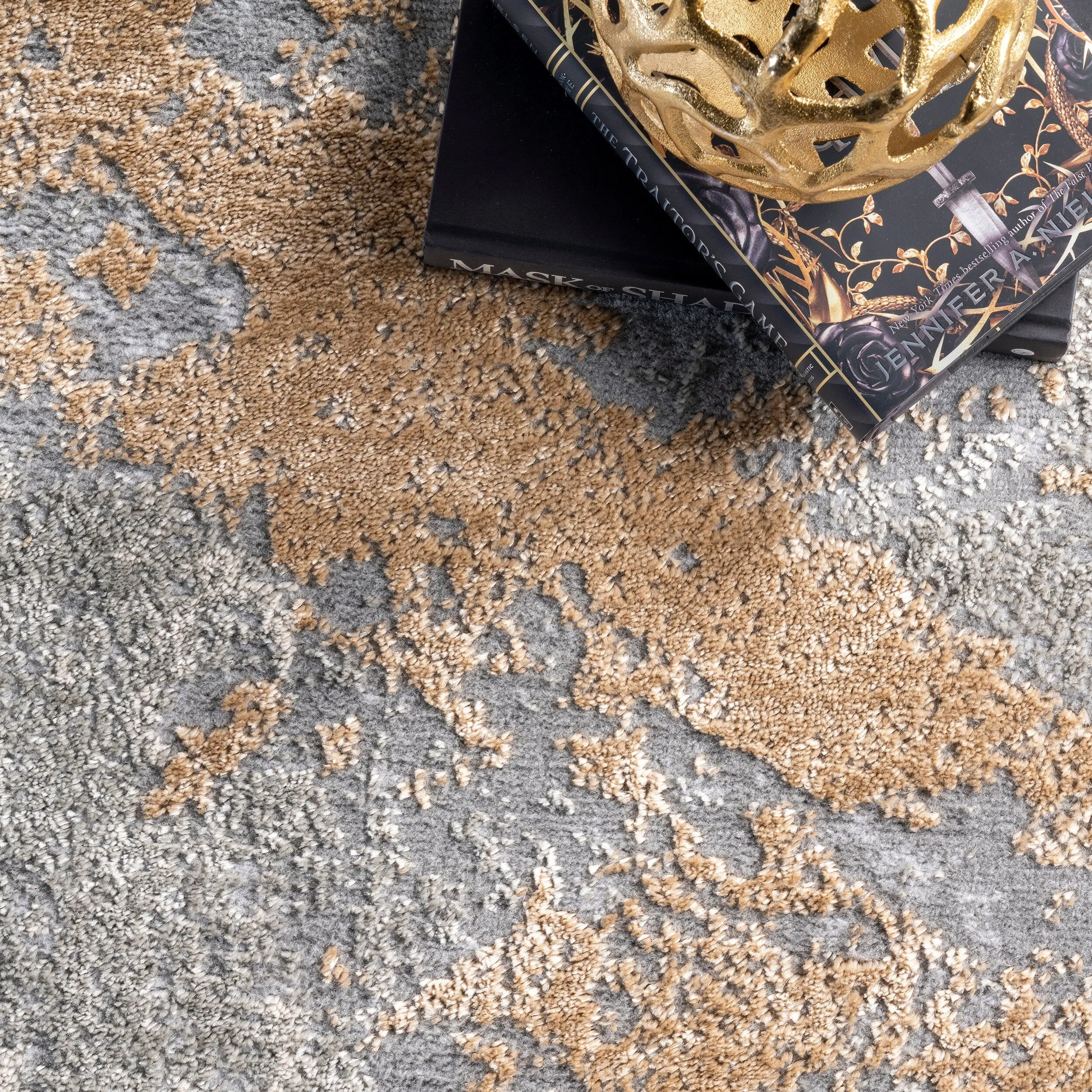 Nuloom Violet Abstract Area Rug