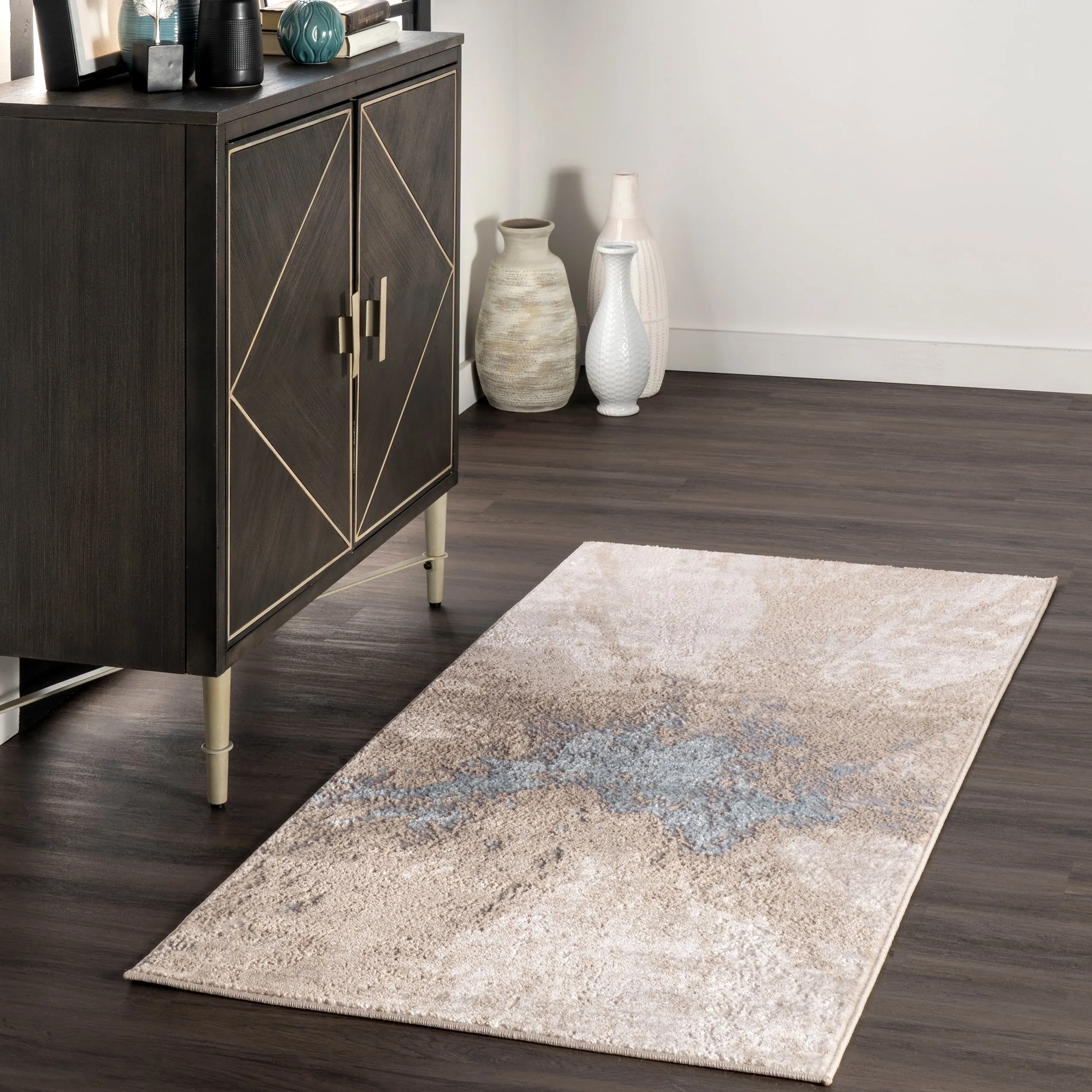 Nuloom Violet Abstract Area Rug