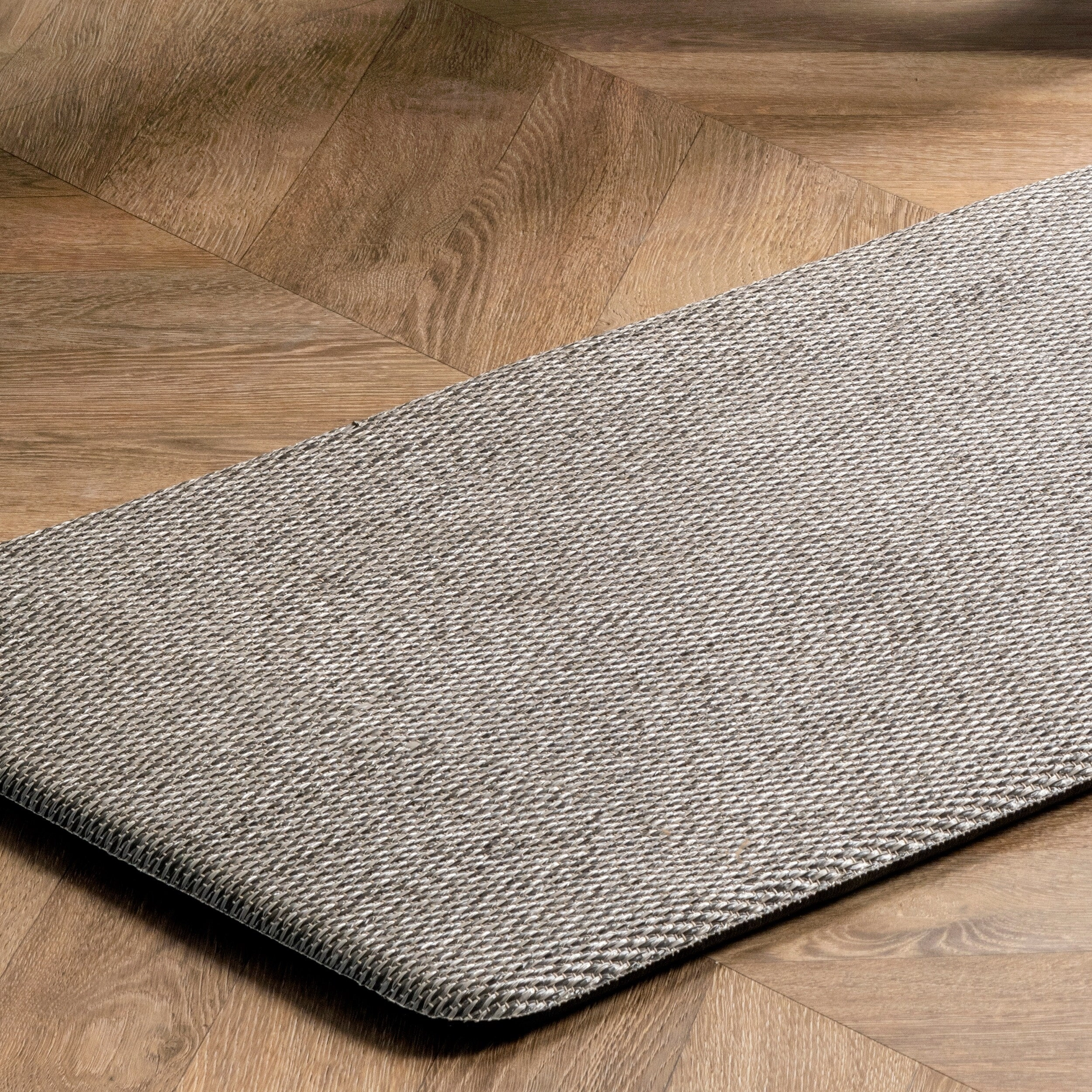 Nuloom Casual Braided Anti Fatigue Kitchen or Laundry Room Comfort Mat