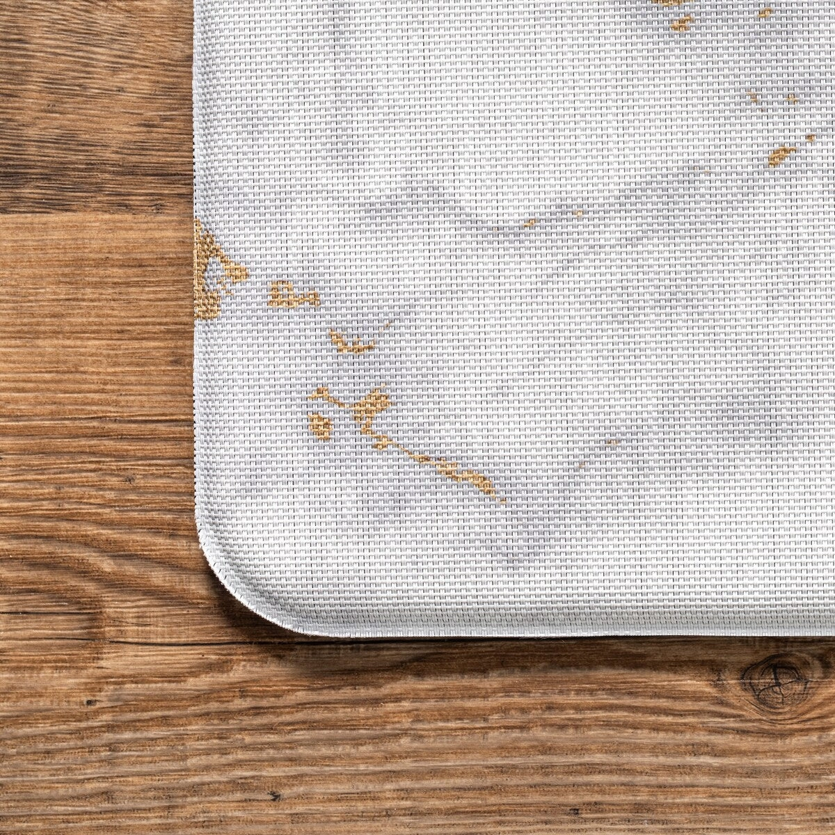 Nuloom Modern Marble Anti Fatigue Kitchen or Laundry Room Comfort Mat