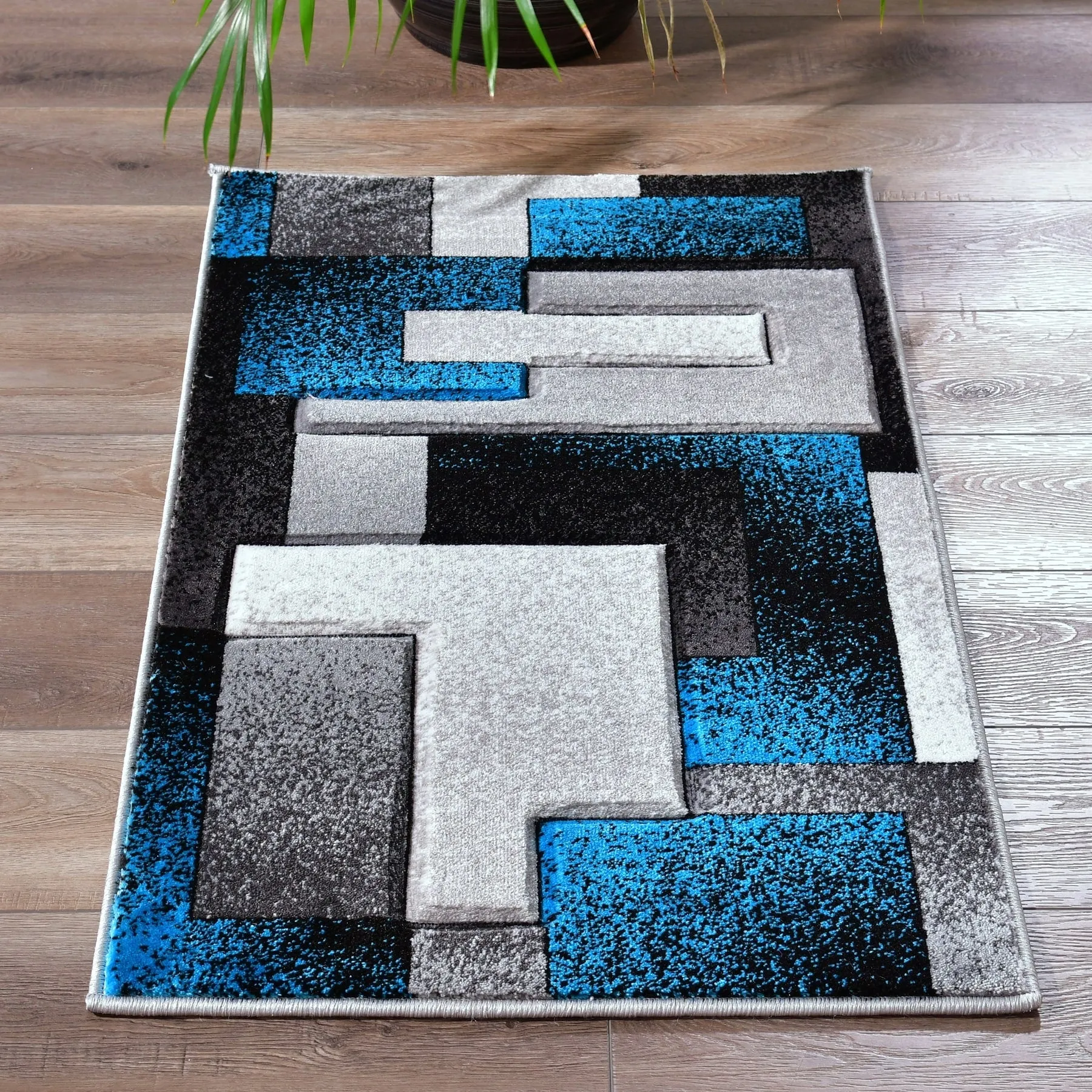 Orelsi Collection Abstract Area Rug