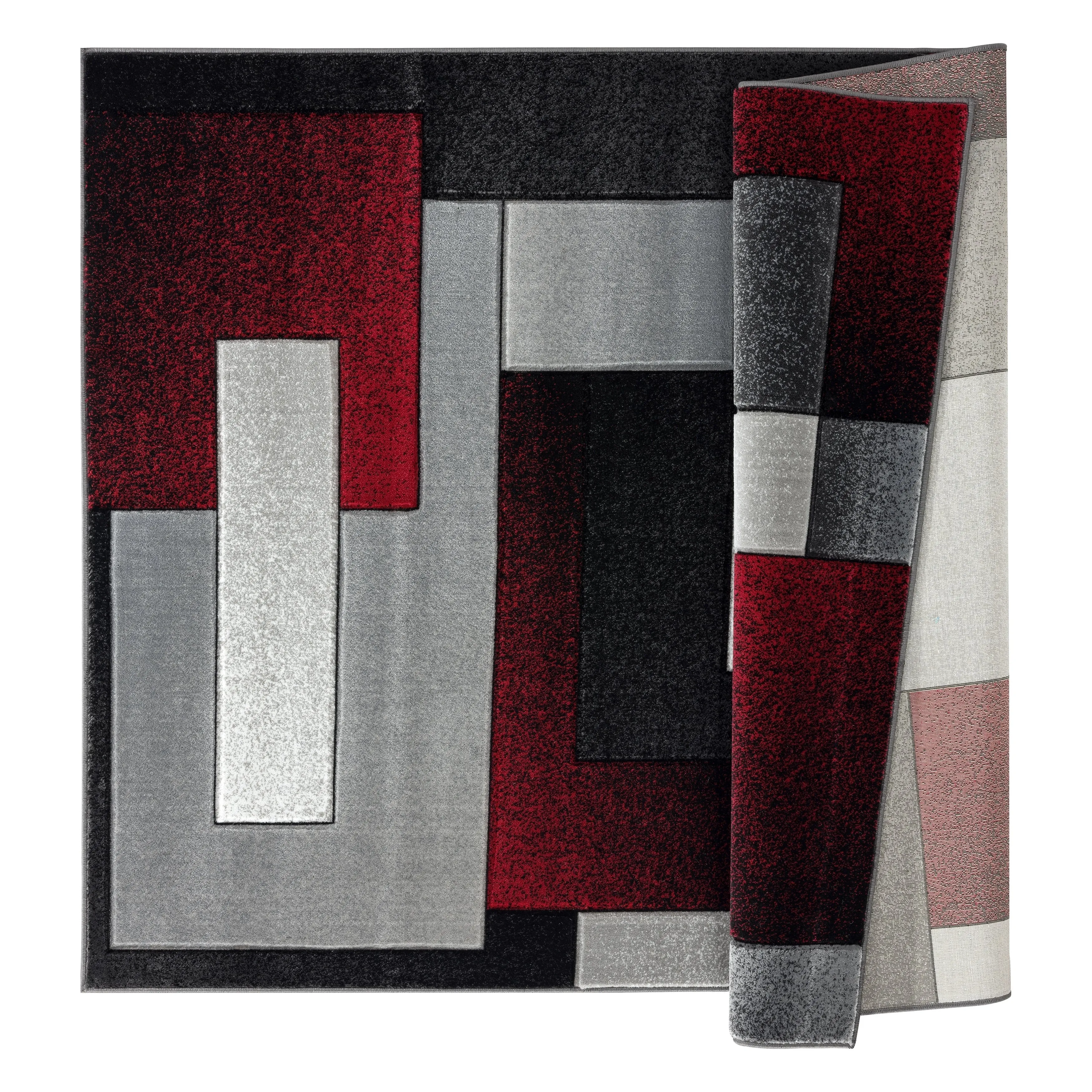 Orelsi Collection Abstract Area Rug