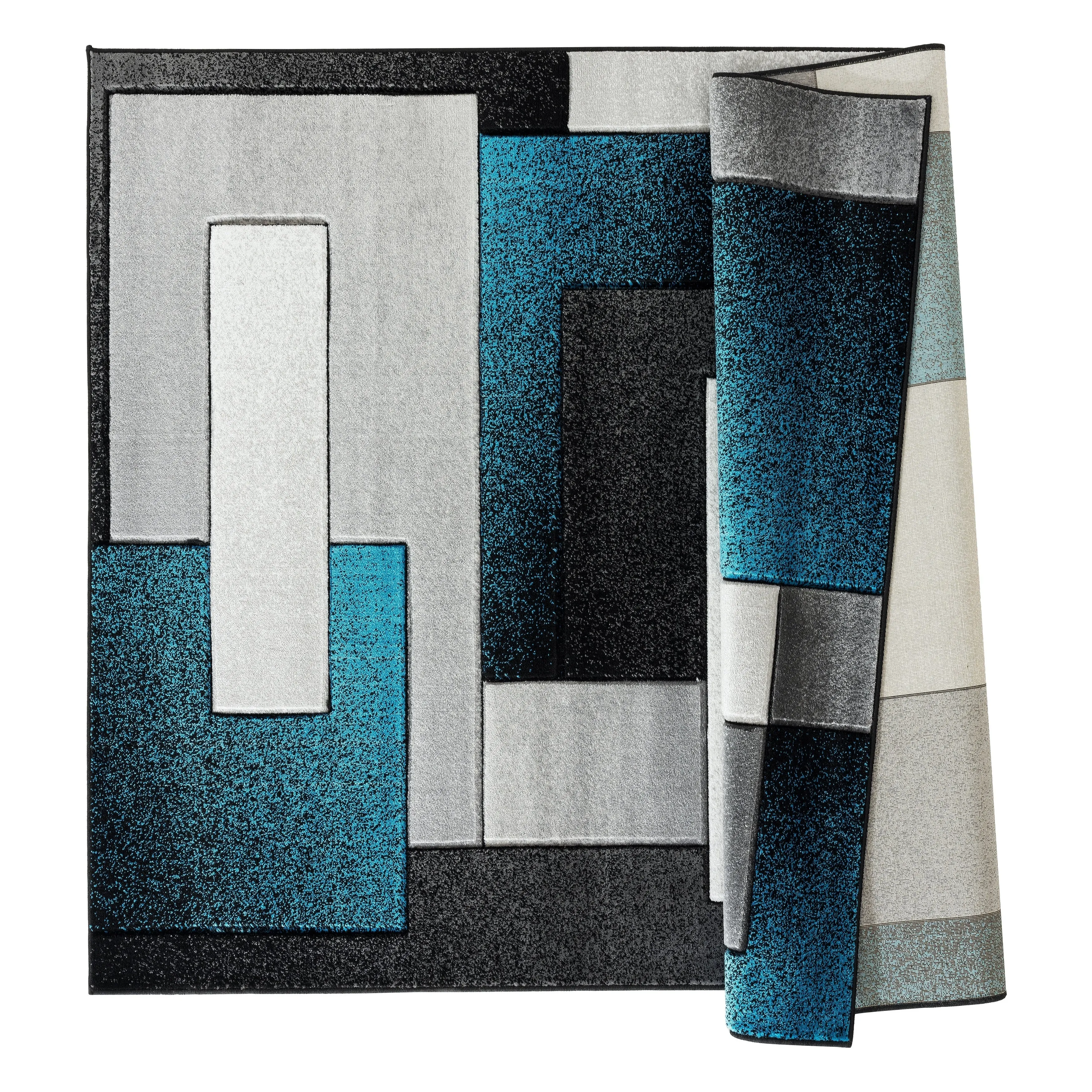Orelsi Collection Abstract Area Rug