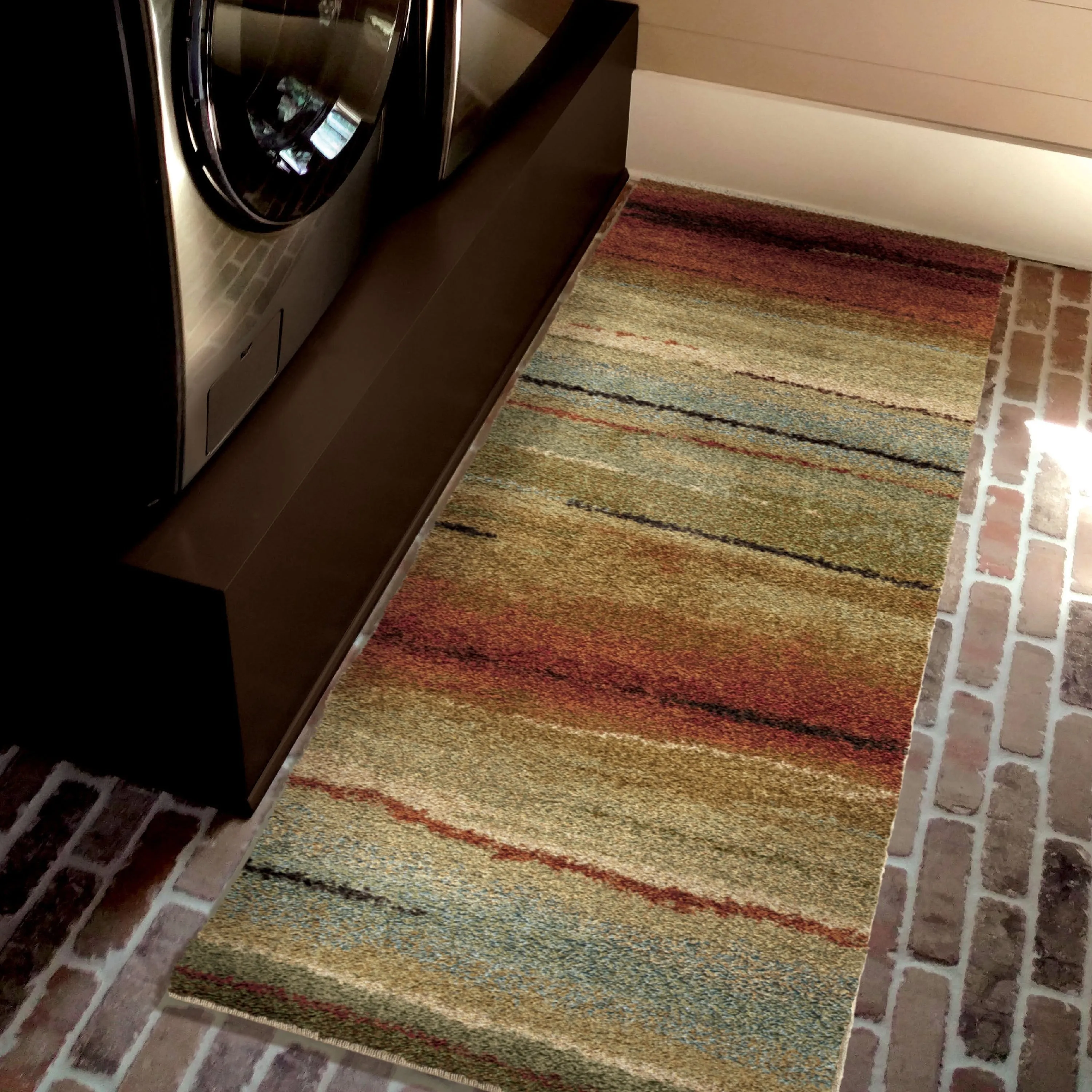 Orian Rugs Carolina Wild Dusk to Dawn Stain Resistant Area Rug