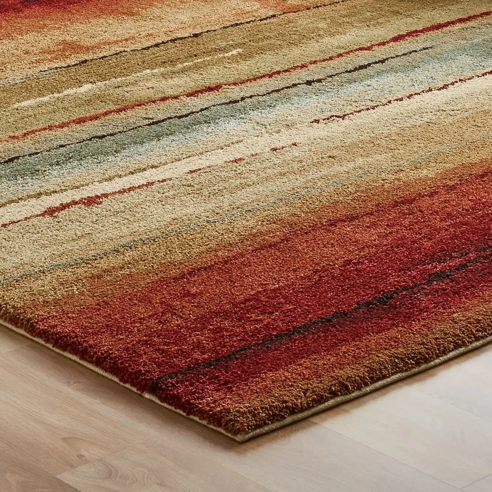 Orian Rugs Carolina Wild Dusk to Dawn Stain Resistant Area Rug