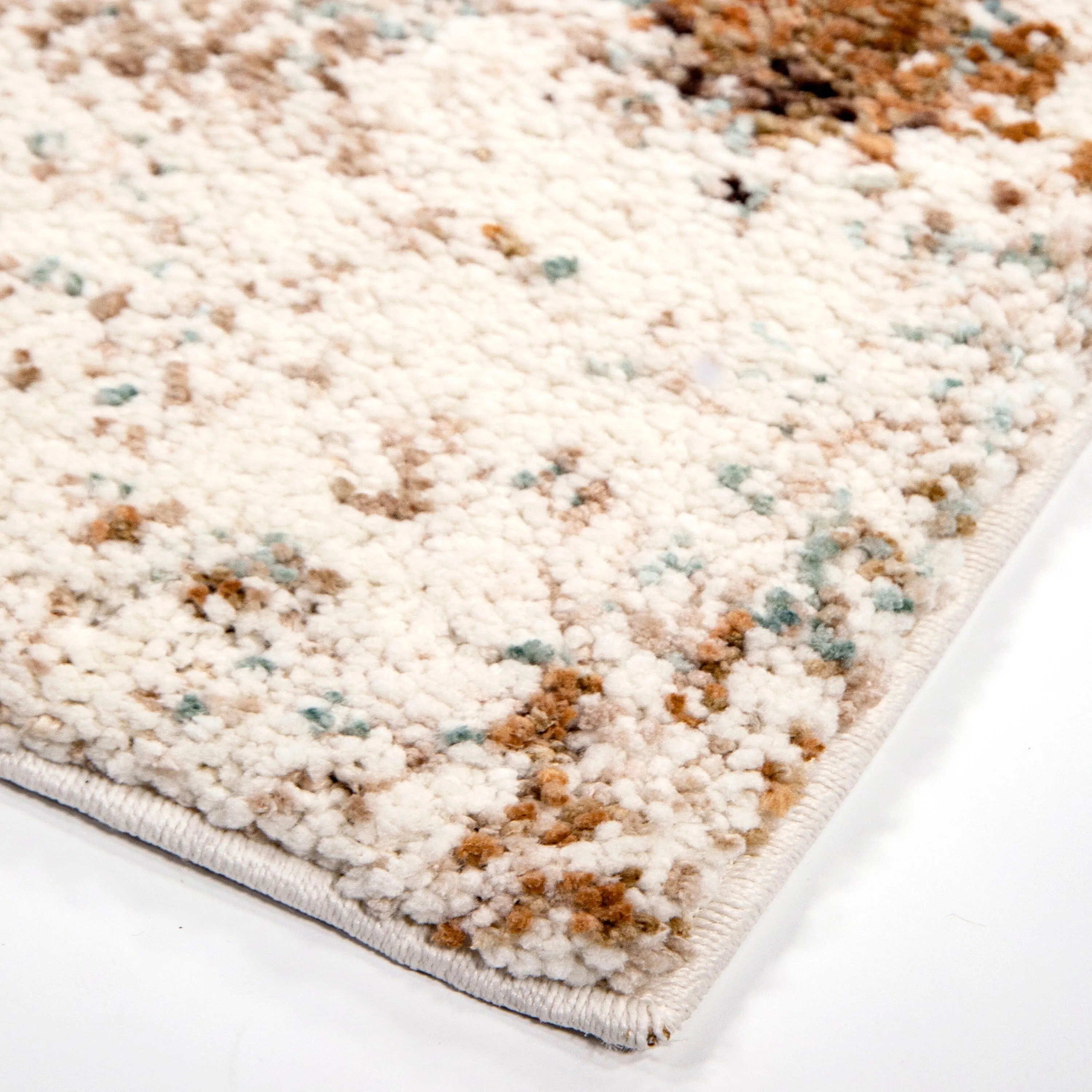 Orian Rugs Cotton Tail Henry Abstract Stain Resistant Area Rug