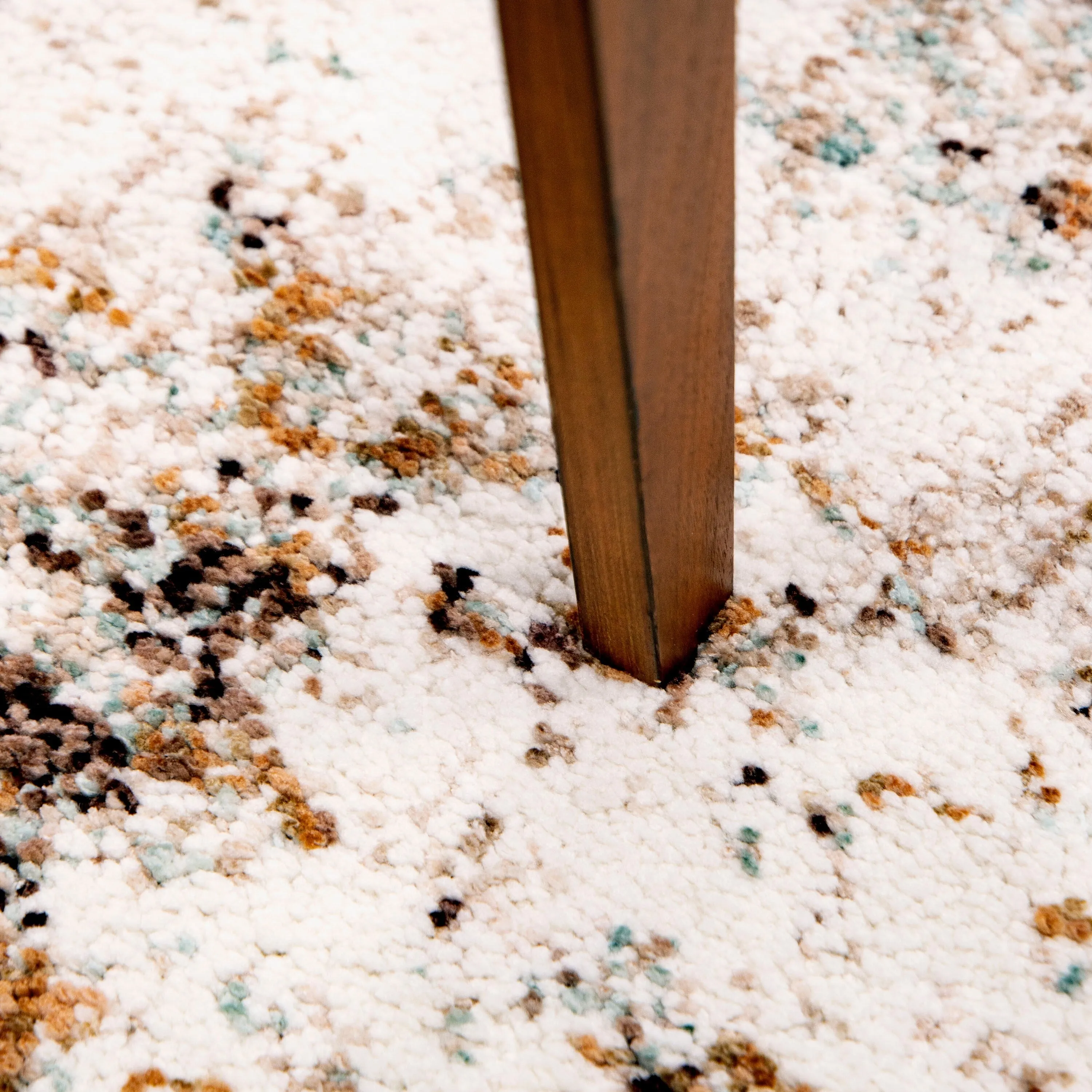 Orian Rugs Cotton Tail Henry Abstract Stain Resistant Area Rug