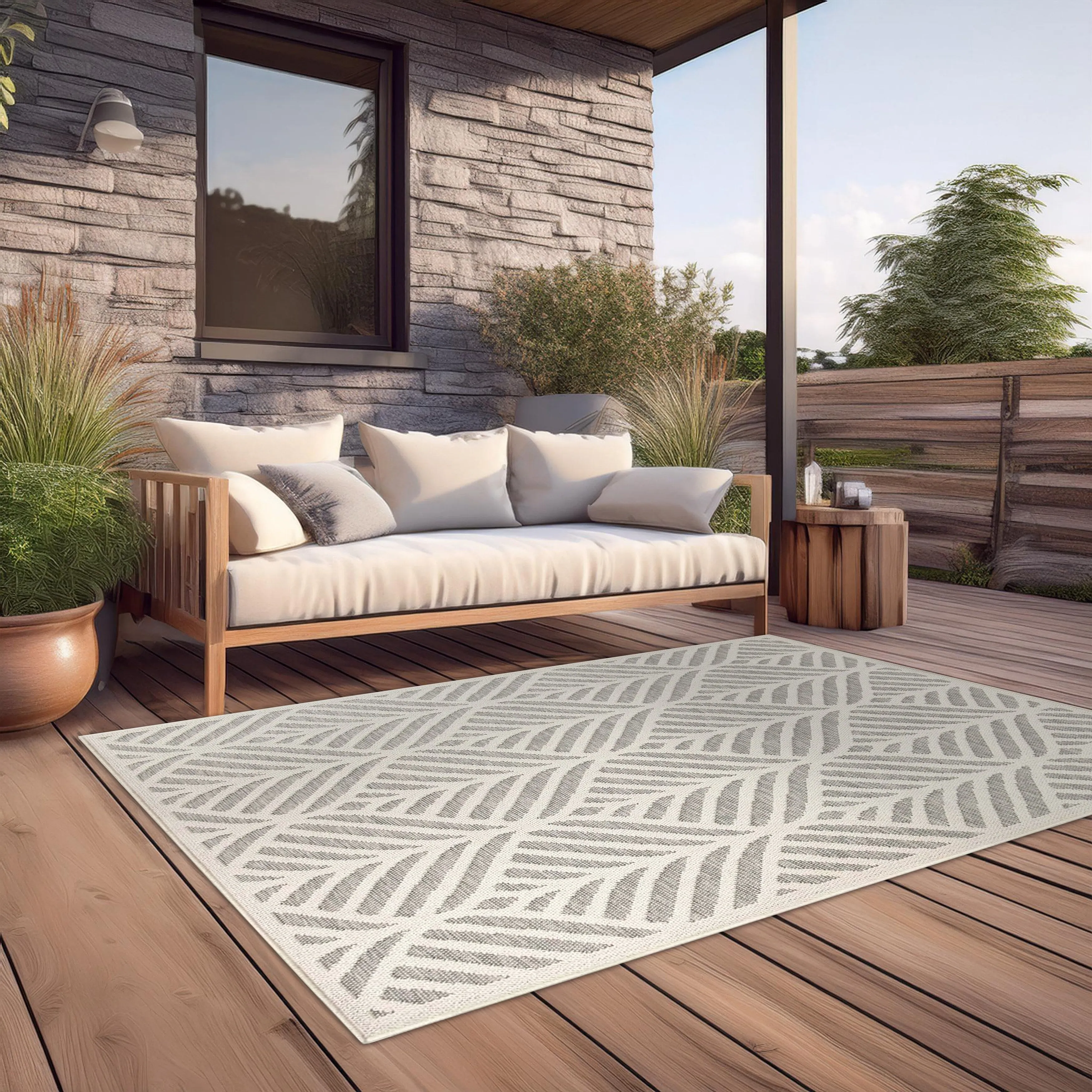 Orian Rugs Knitweave Castaway High Low Machine Washable Area Rug