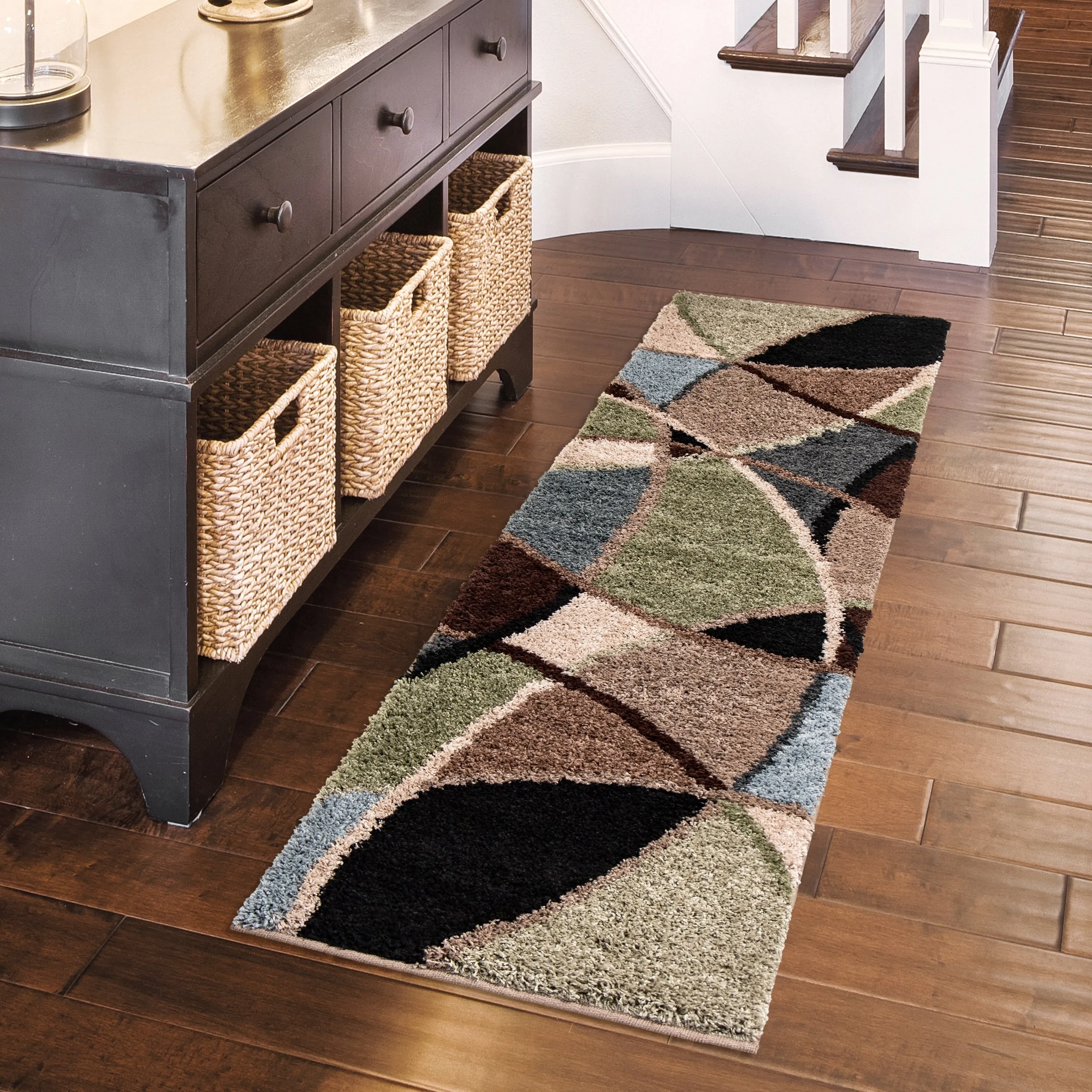 Orian Rugs Shagadelic Multi Divulge Area Rug