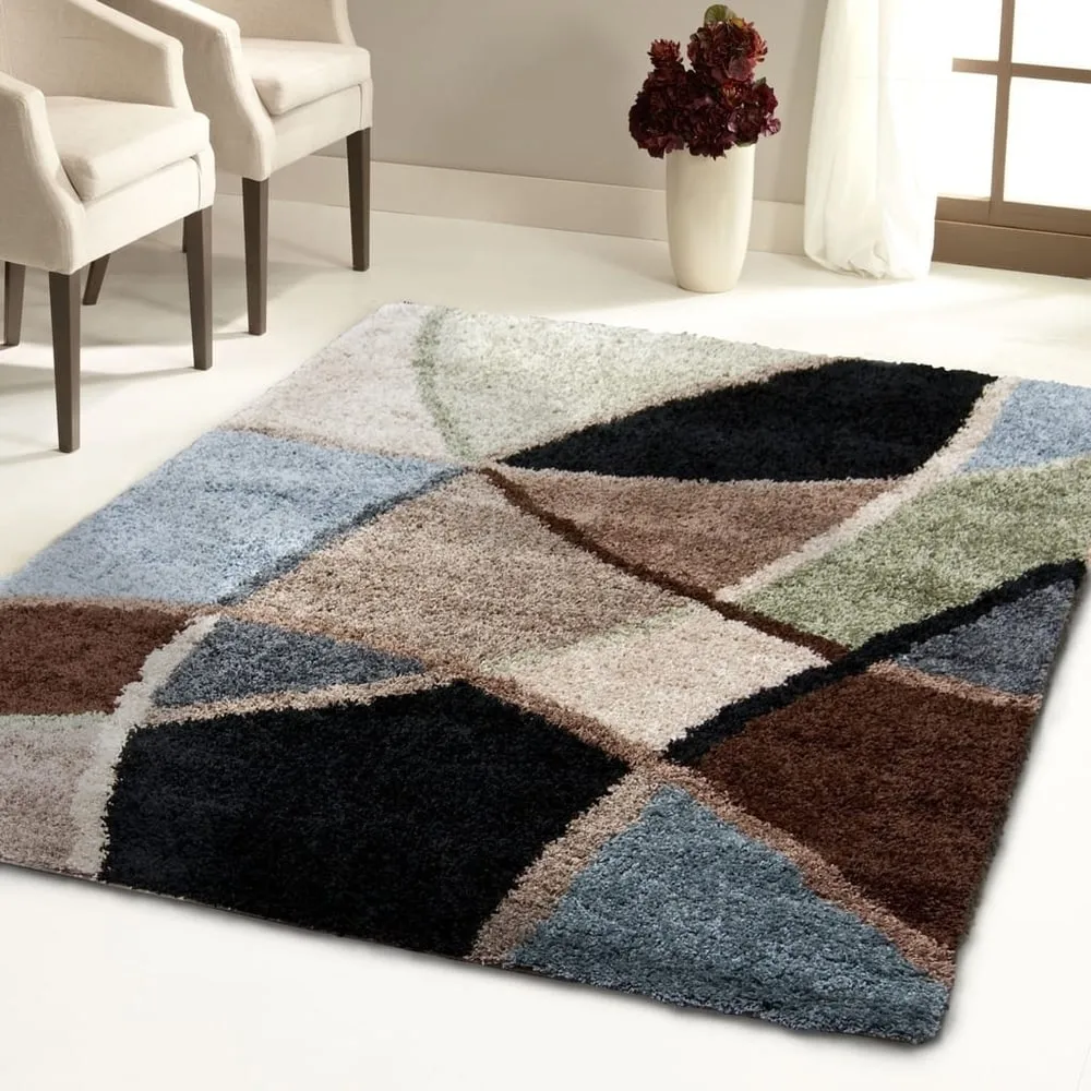 Orian Rugs Shagadelic Multi Divulge Area Rug