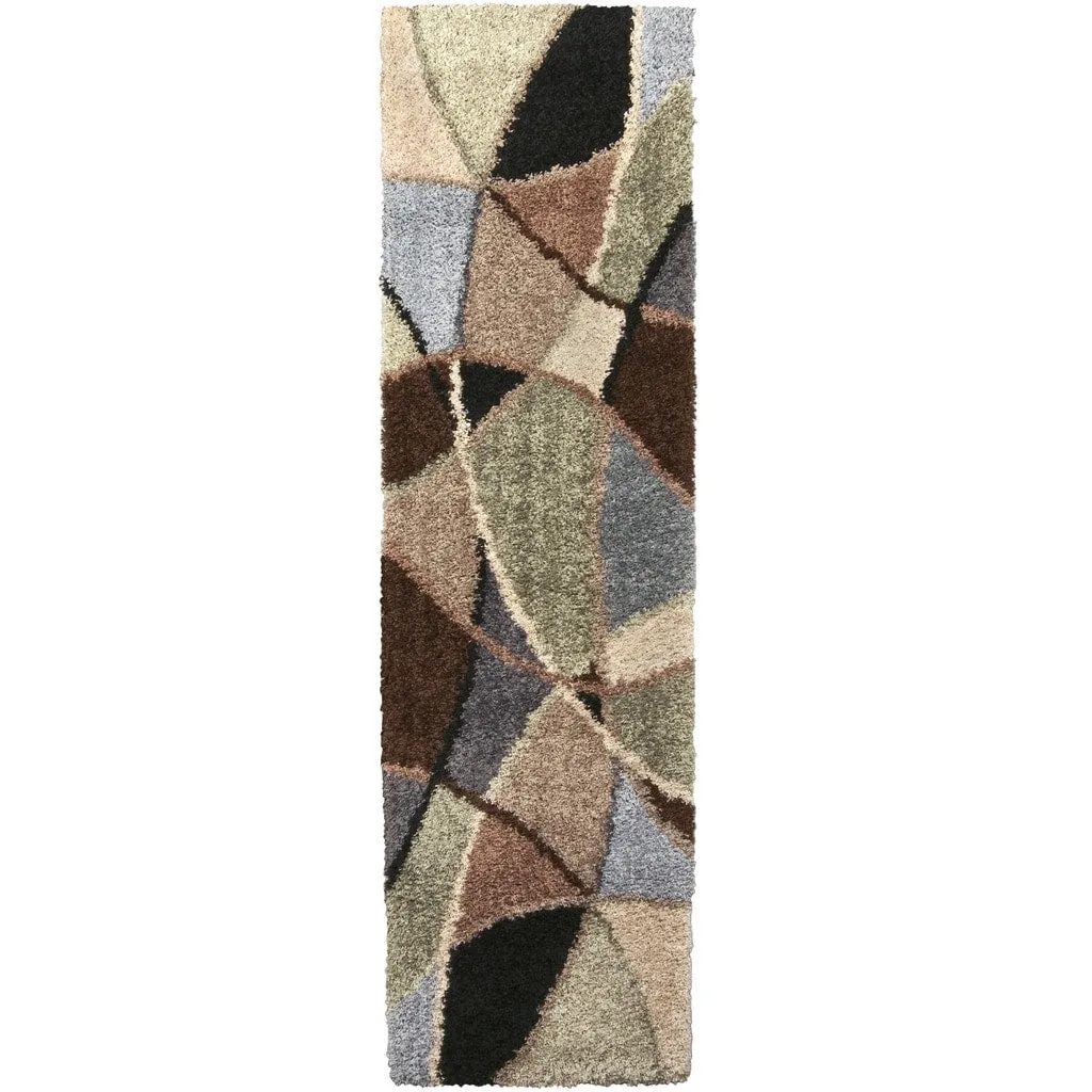 Orian Rugs Shagadelic Multi Divulge Area Rug