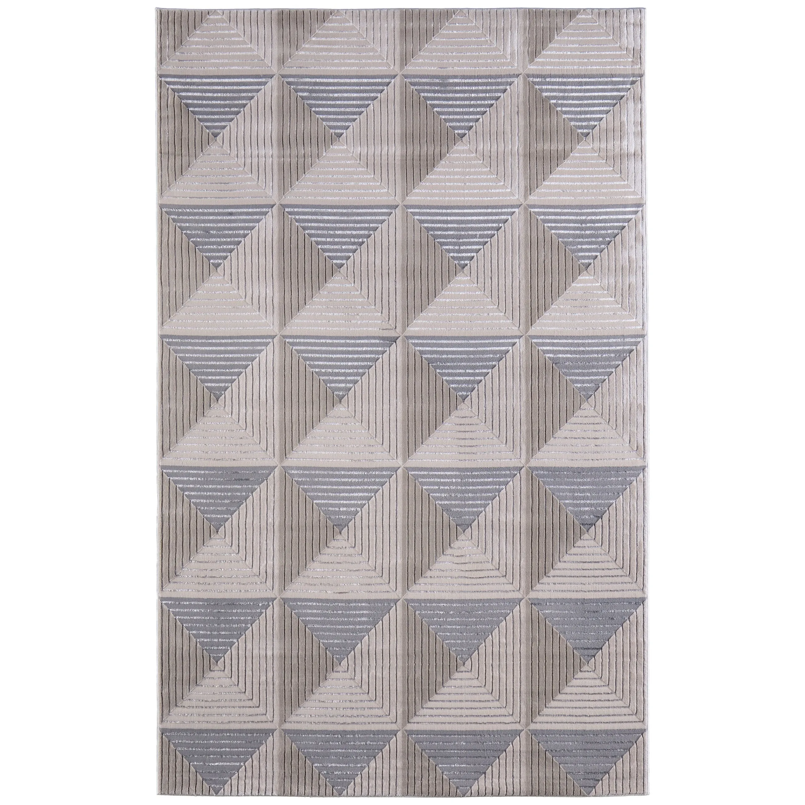 Orin Architectural Inspired Geometric Transitional Rug