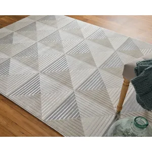 Orin Architectural Inspired Geometric Transitional Rug