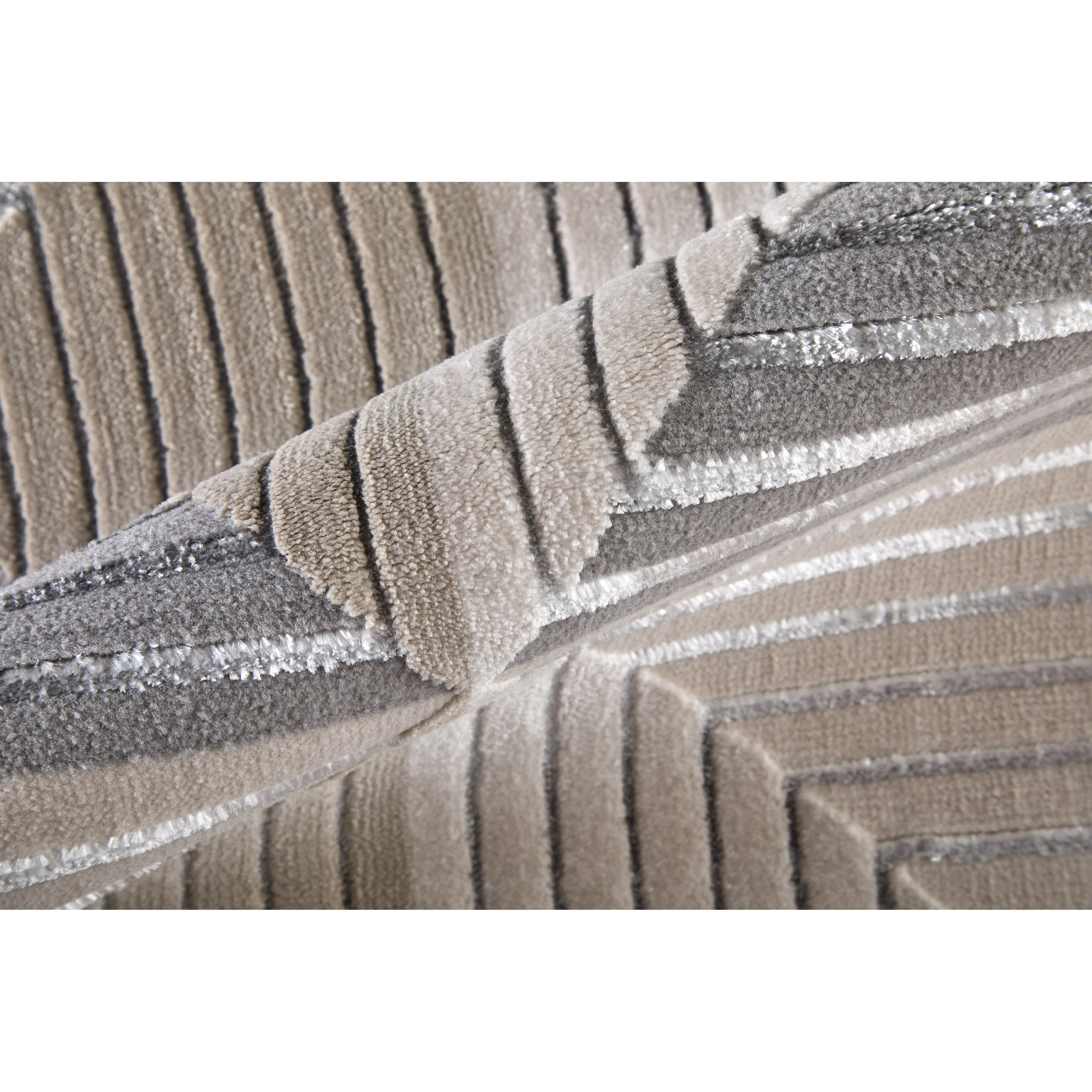 Orin Architectural Inspired Geometric Transitional Rug