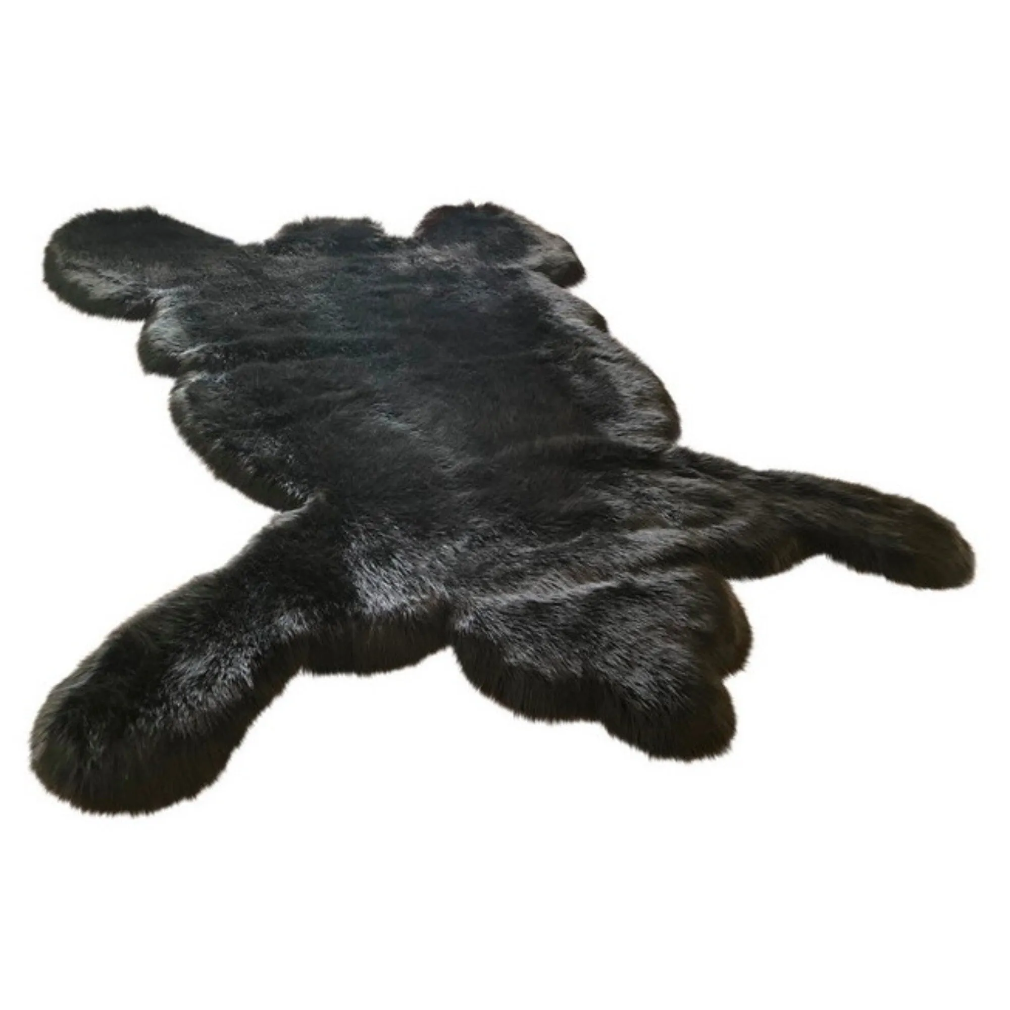 Ovella Home Premium Faux Bearskin Pelt Area Rug