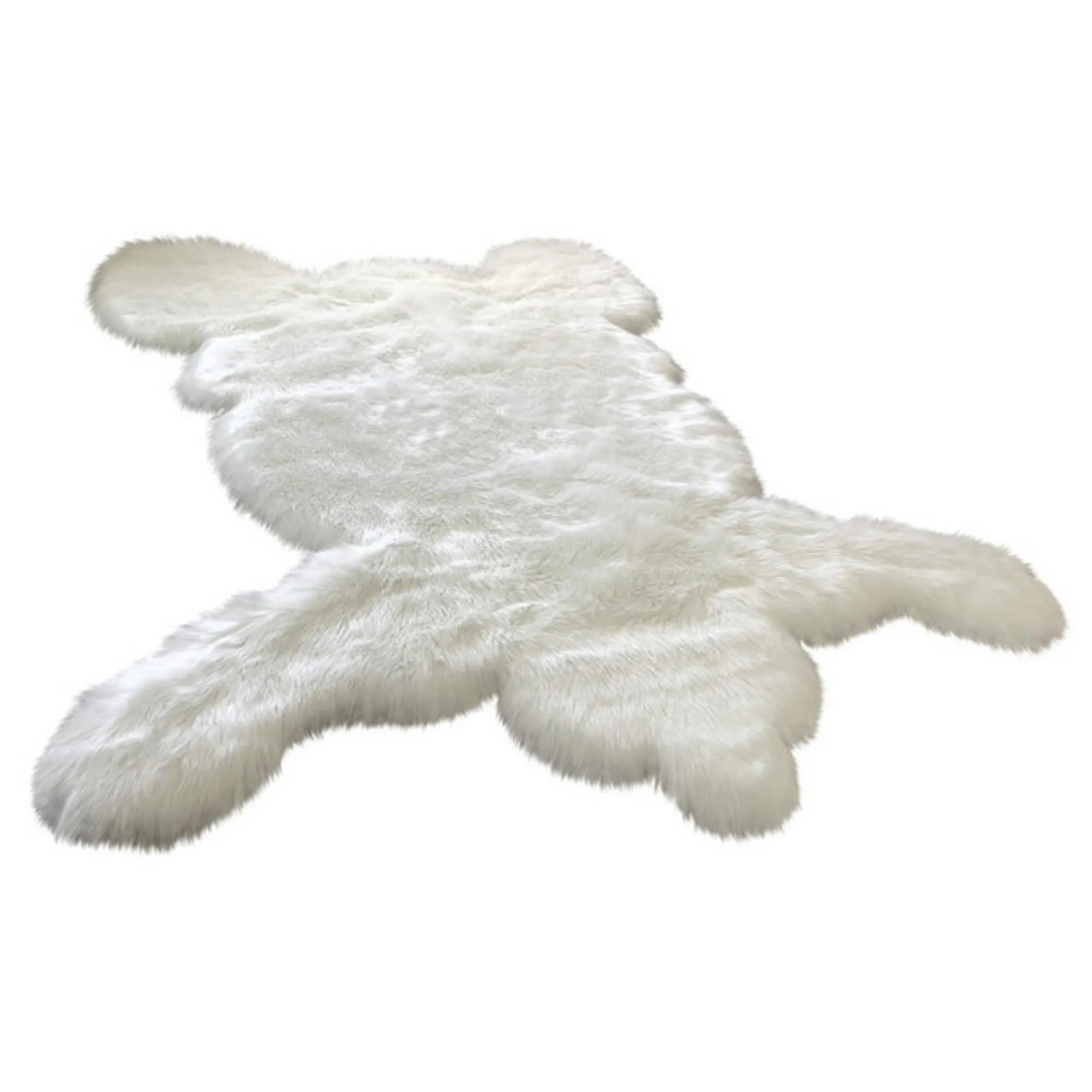 Ovella Home Premium Faux Bearskin Pelt Area Rug
