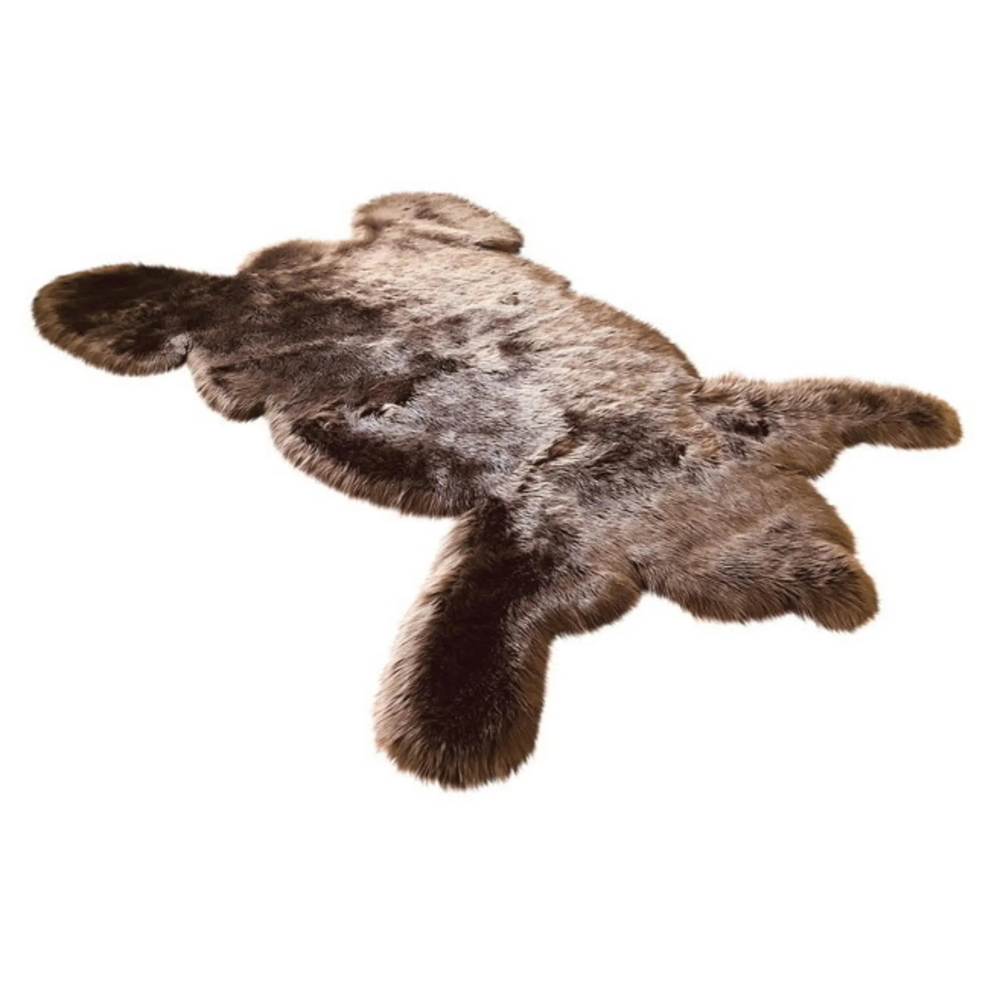 Ovella Home Premium Faux Bearskin Pelt Area Rug