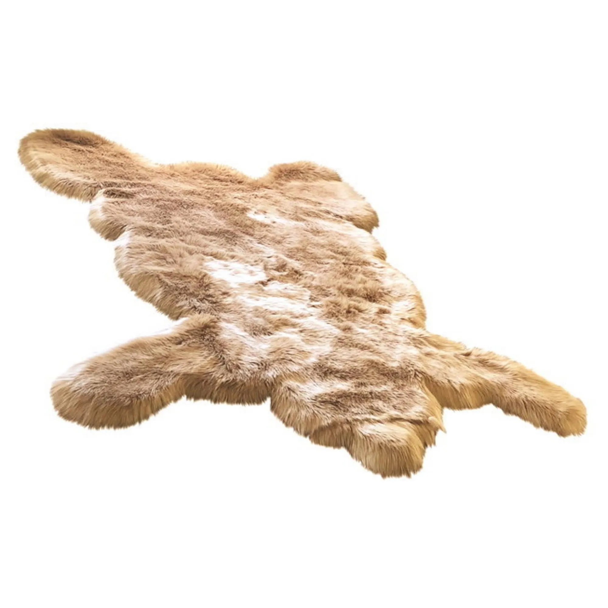 Ovella Home Premium Faux Bearskin Pelt Area Rug