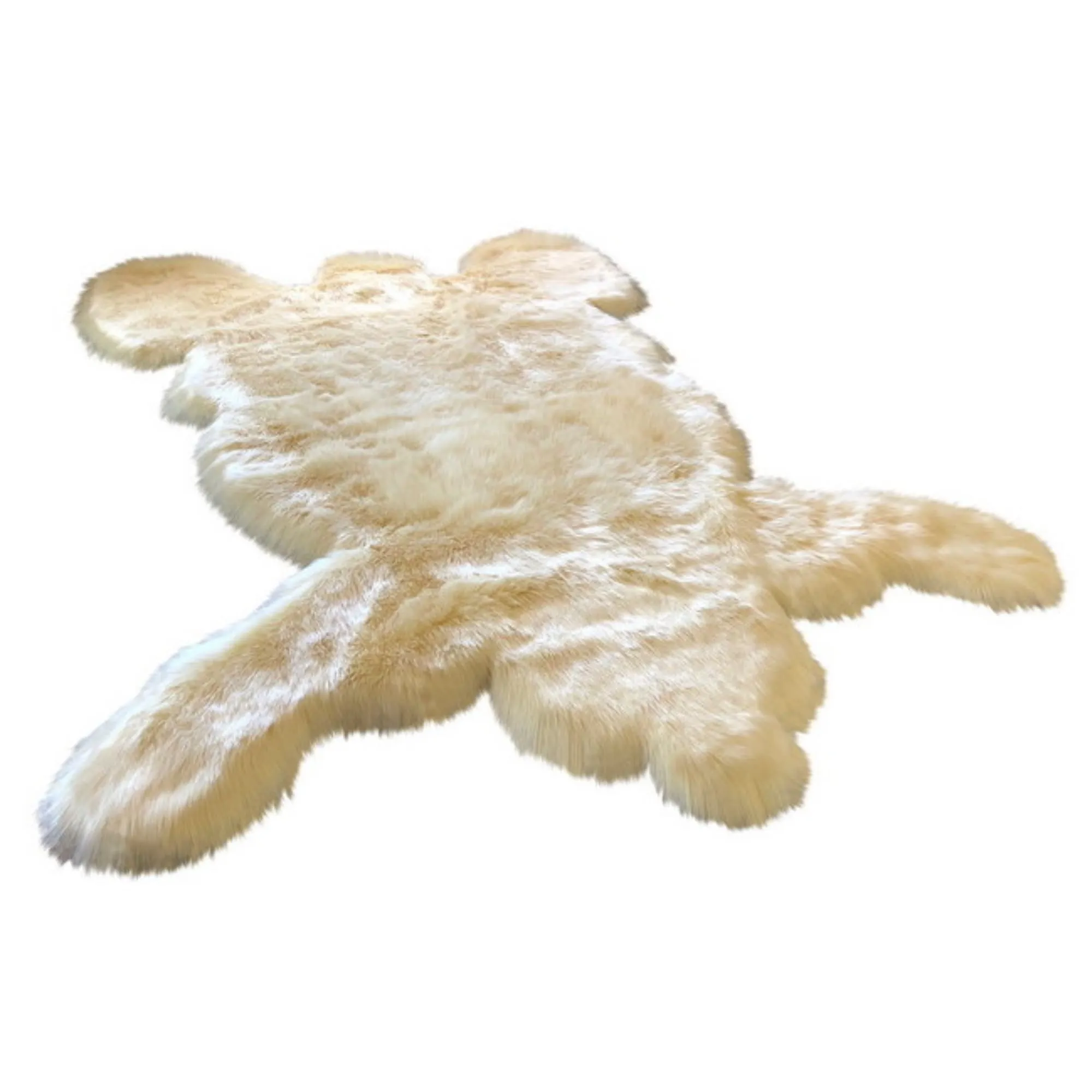 Ovella Home Premium Faux Bearskin Pelt Area Rug