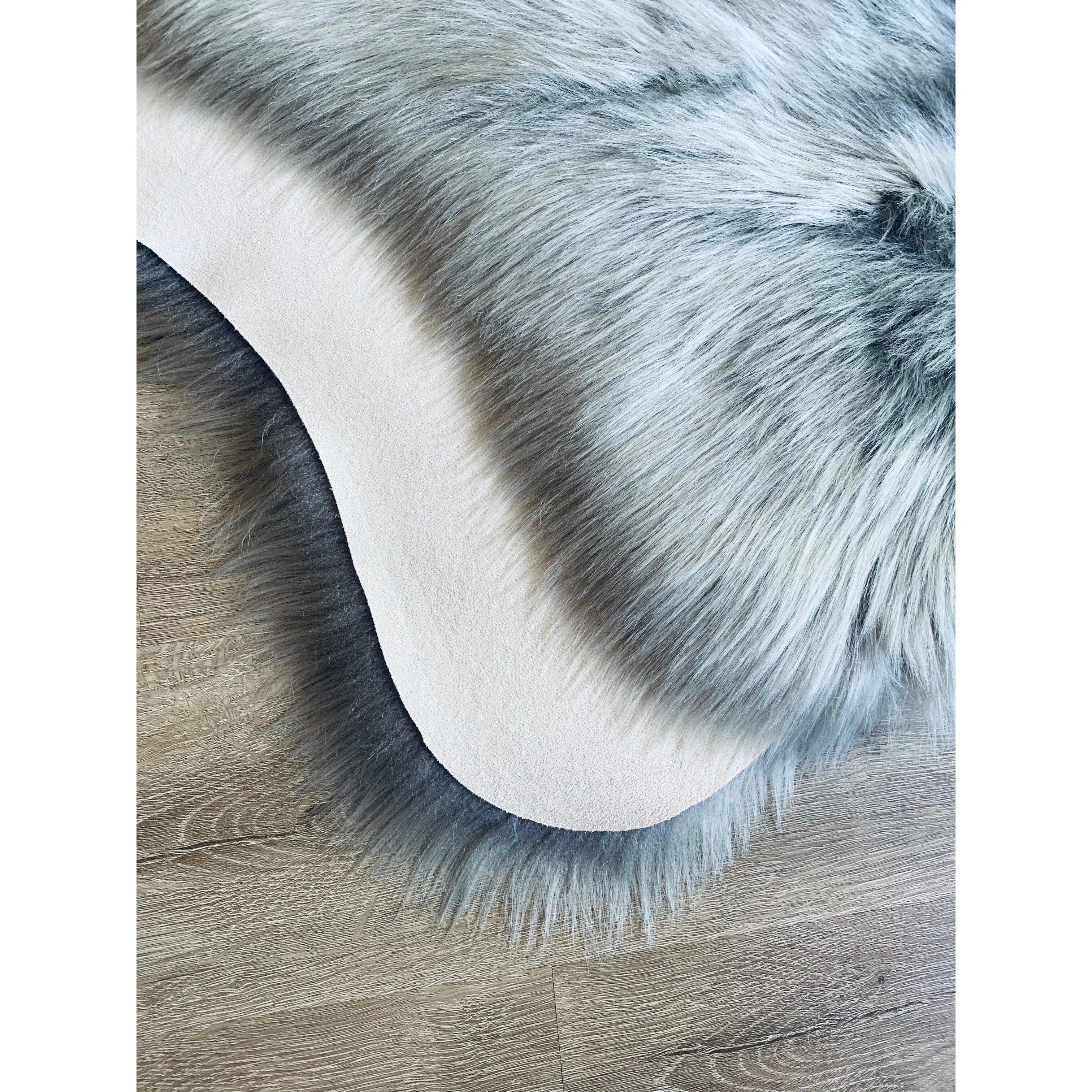 Ovella Home Premium Faux Bearskin Pelt Area Rug