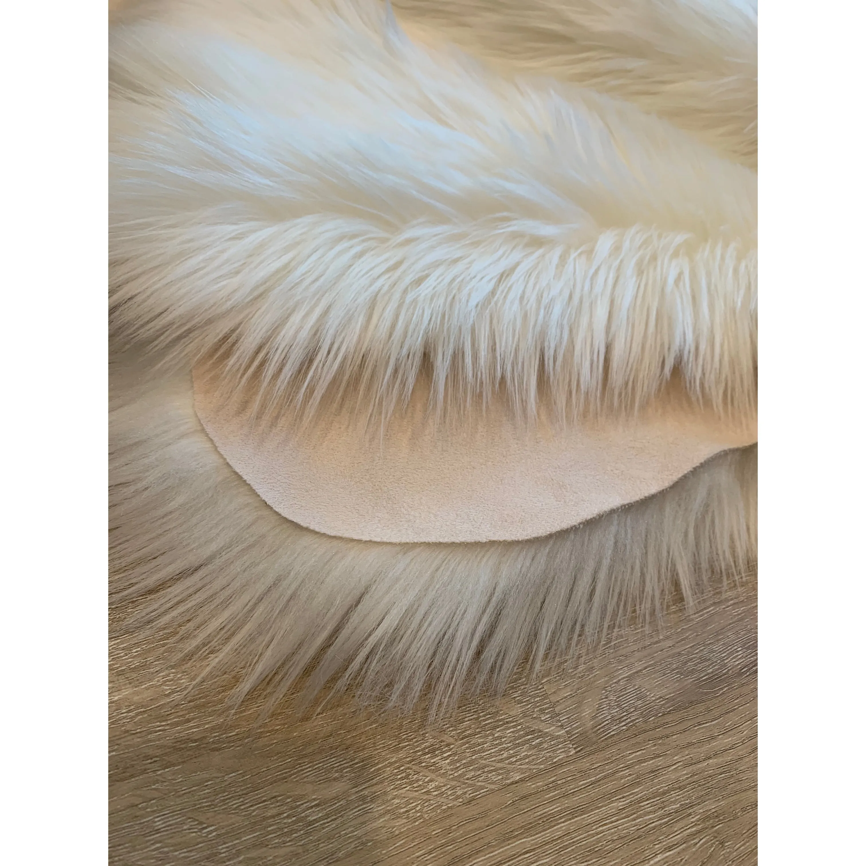 Ovella Home Premium Luxurious Faux Sheepskin 2-Pelt Plush Shag Runner Rug - 2' x 6' - 2' x 6'