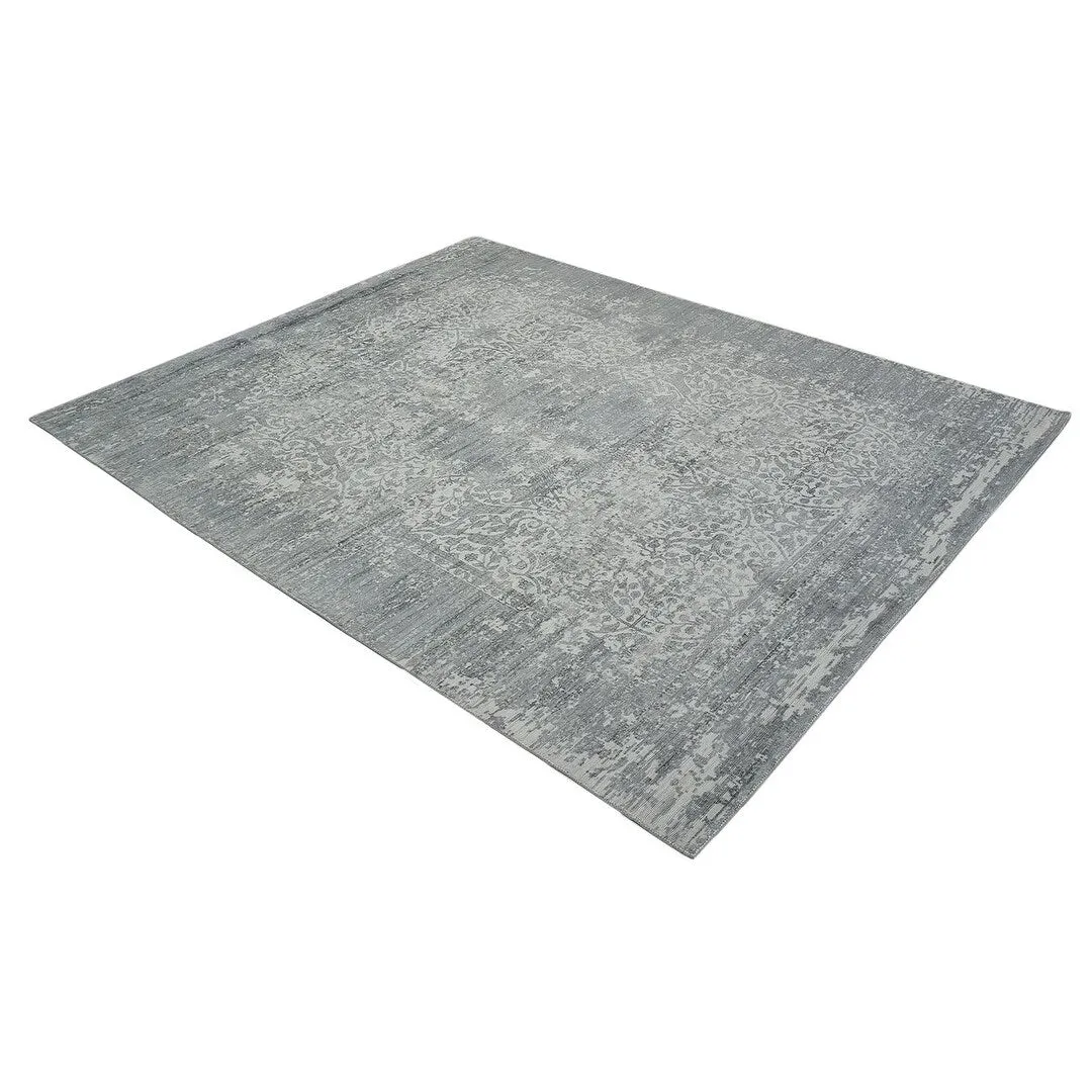 Overton Handmade Modern Contemporary Floral Area Rug