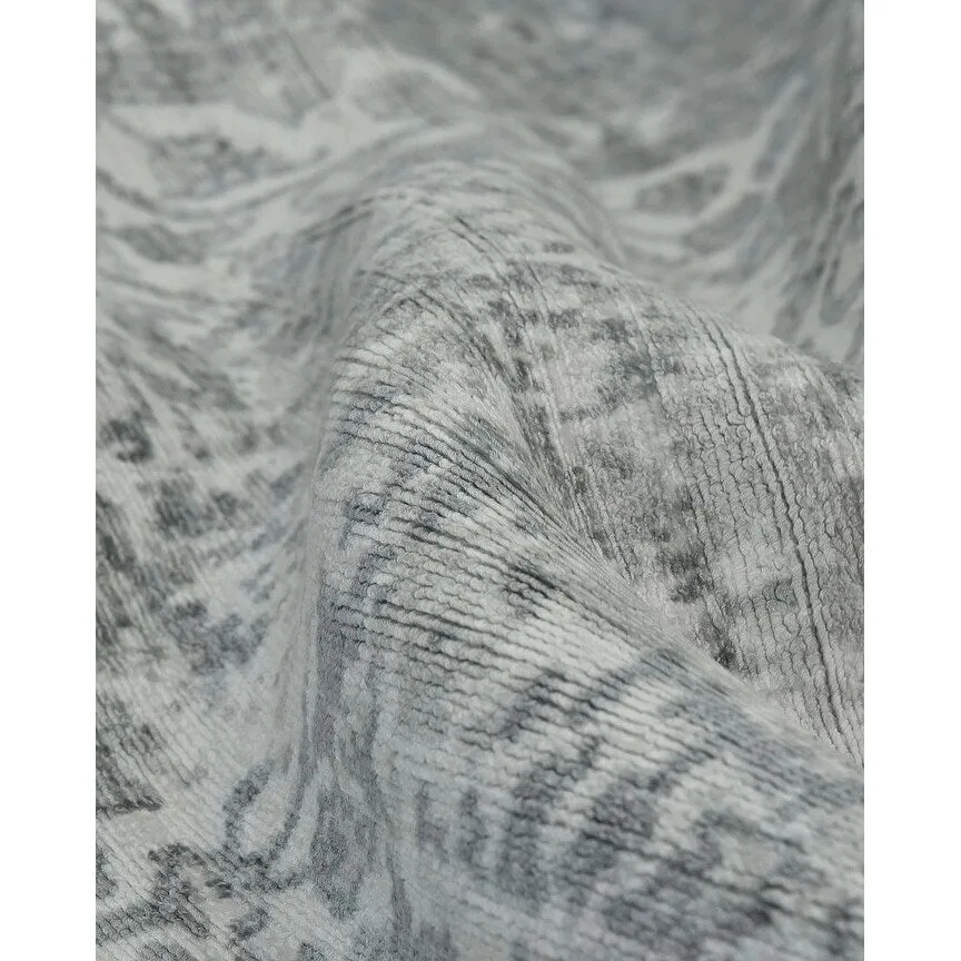Overton Handmade Modern Contemporary Floral Area Rug