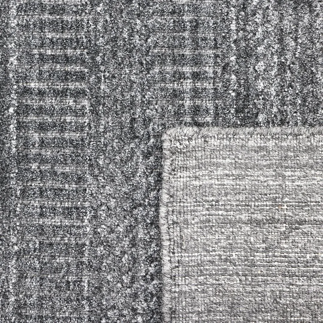 Overton Handmade Modern Contemporary Striped Area Rug