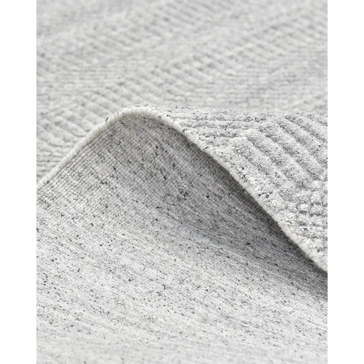 Overton Handmade Modern Contemporary Striped Area Rug