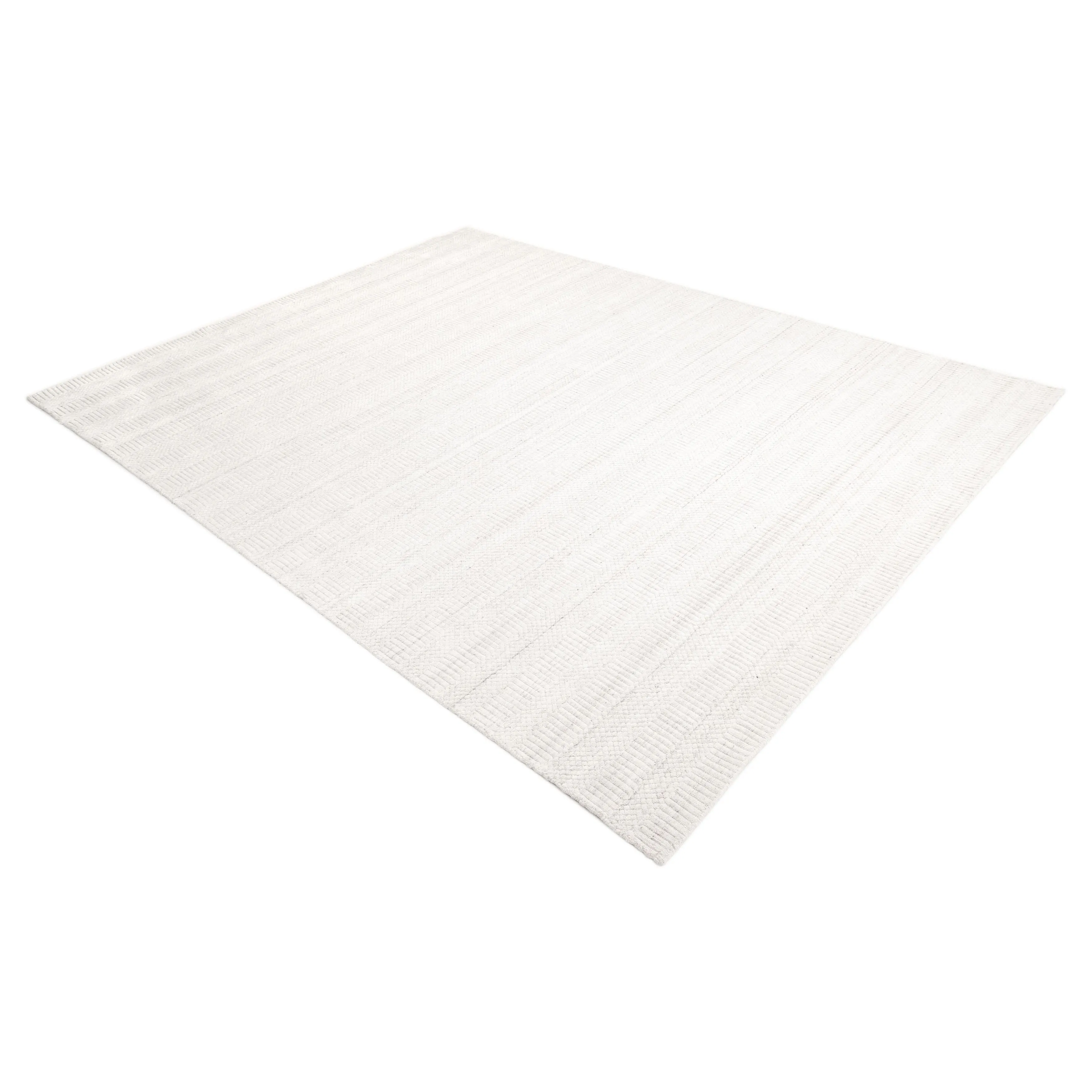 Overton Handmade Modern Contemporary Striped Area Rug
