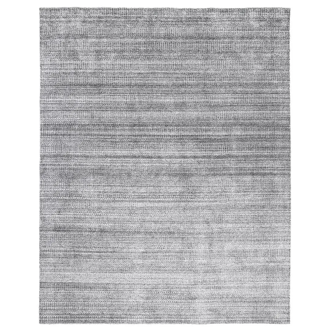 Overton Handmade Modern Contemporary Striped Area Rug