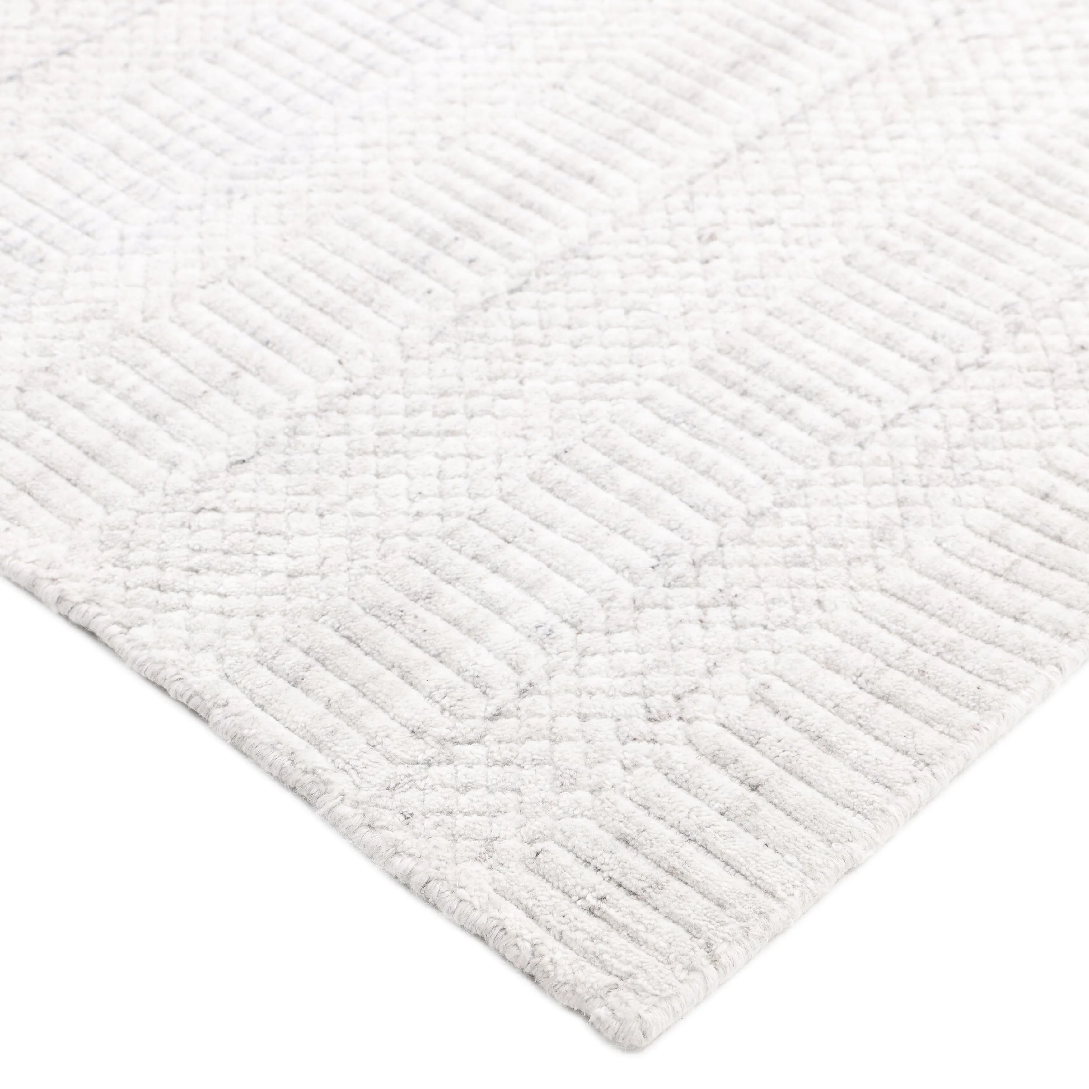Overton Handmade Modern Contemporary Striped Area Rug