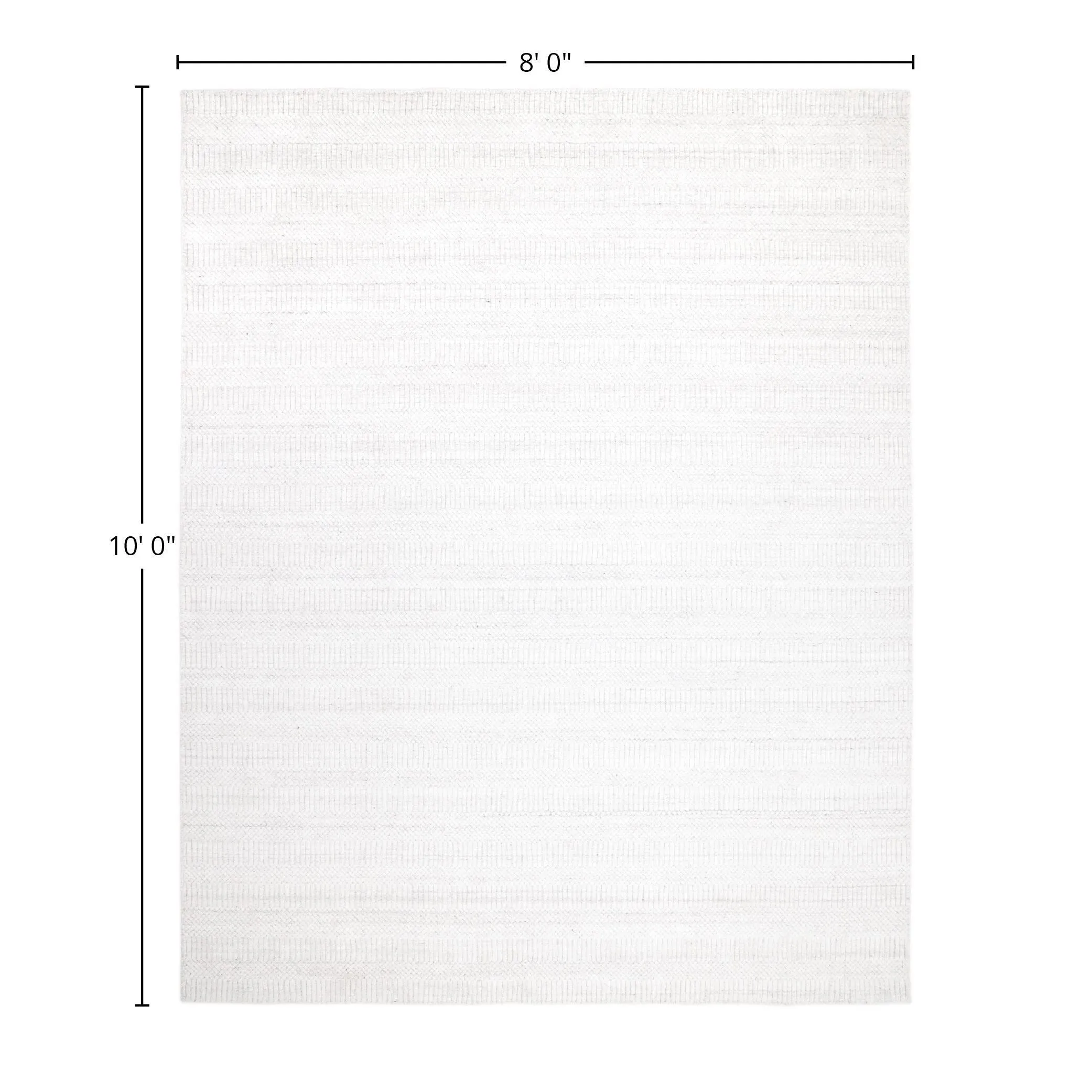 Overton Handmade Modern Contemporary Striped Area Rug