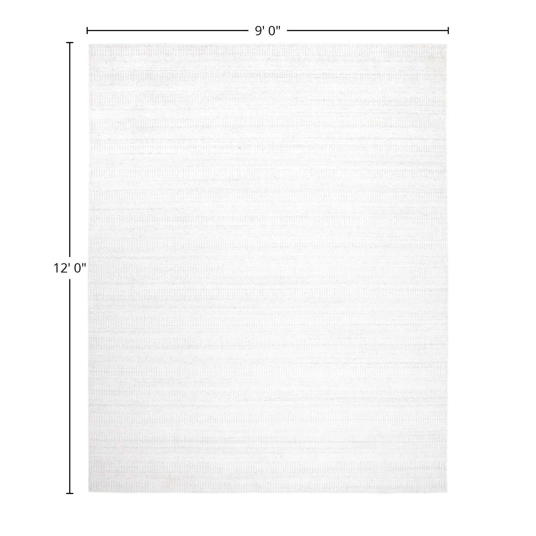 Overton Handmade Modern Contemporary Striped Area Rug
