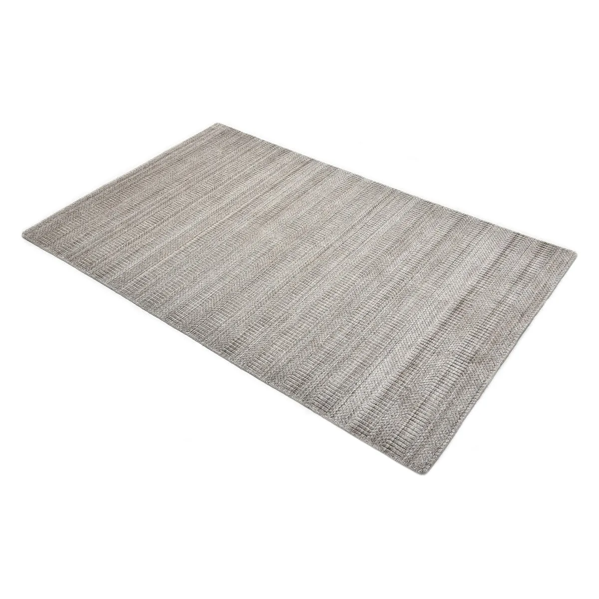 Overton Handmade Modern Contemporary Striped Area Rug