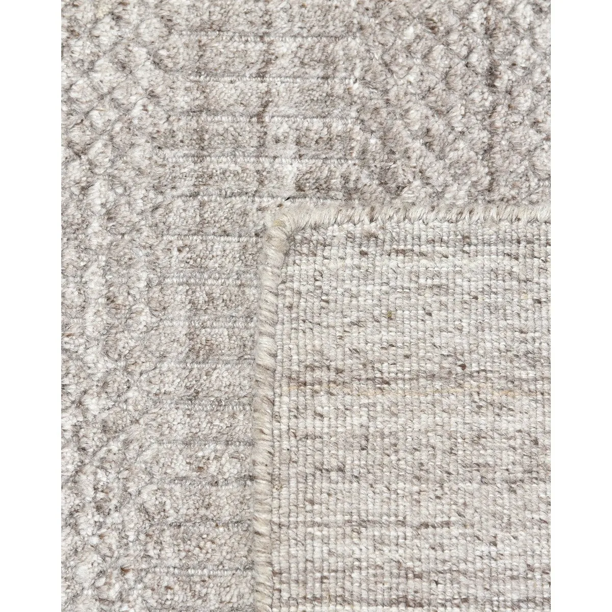 Overton Handmade Modern Contemporary Striped Area Rug