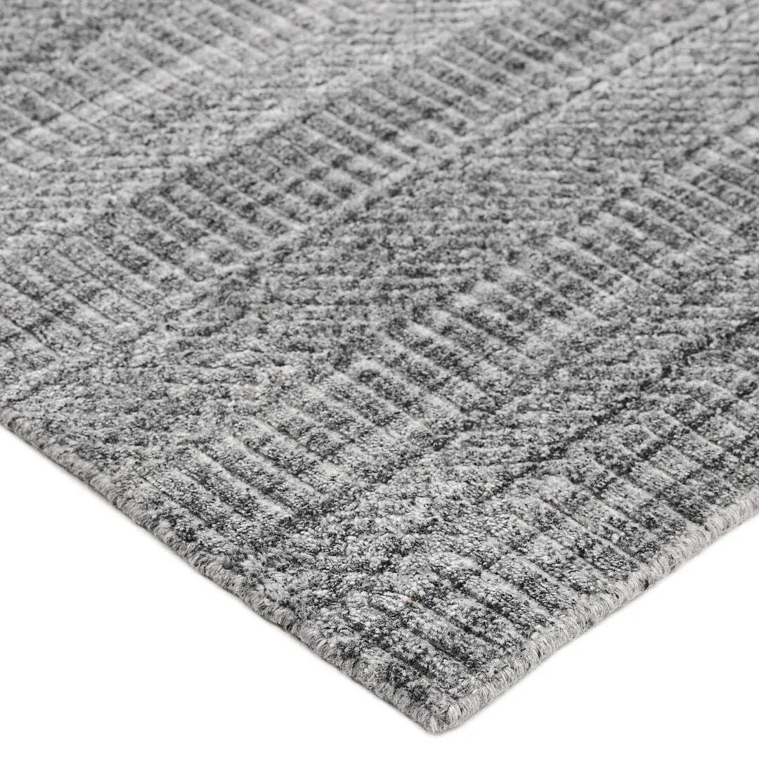 Overton Handmade Modern Contemporary Striped Area Rug