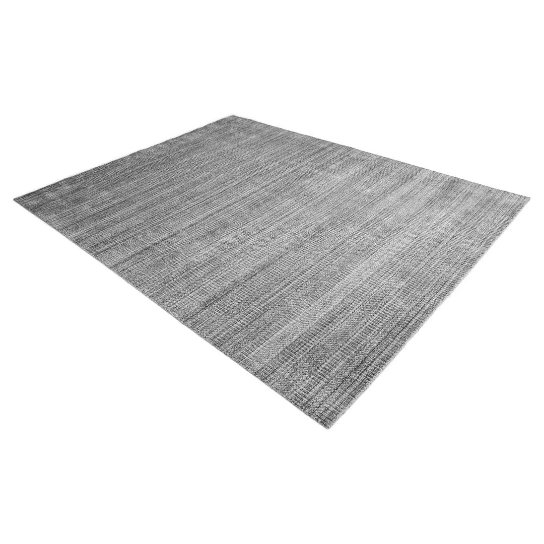 Overton Handmade Modern Contemporary Striped Area Rug
