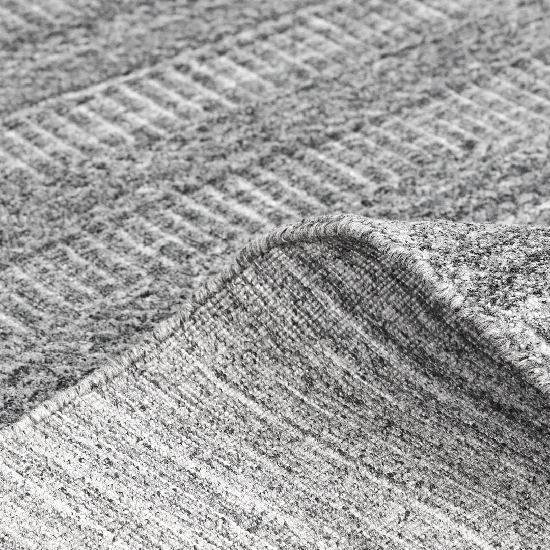 Overton Handmade Modern Contemporary Striped Area Rug