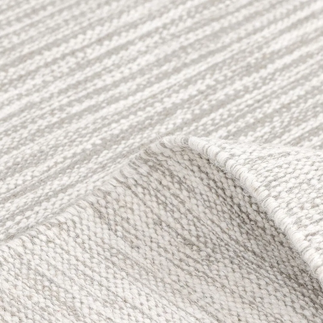Overton Handmade Modern Contemporary Striped Area Rug