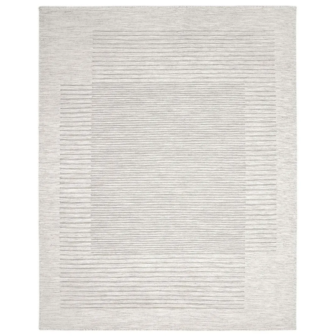 Overton Handmade Modern Contemporary Striped Area Rug