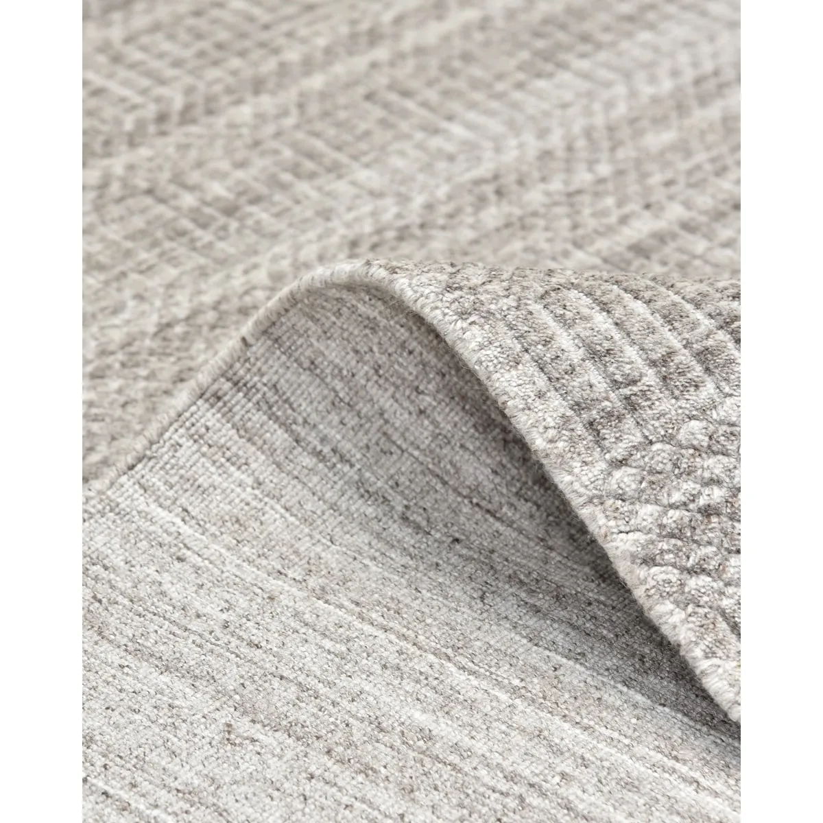 Overton Handmade Modern Contemporary Striped Area Rug