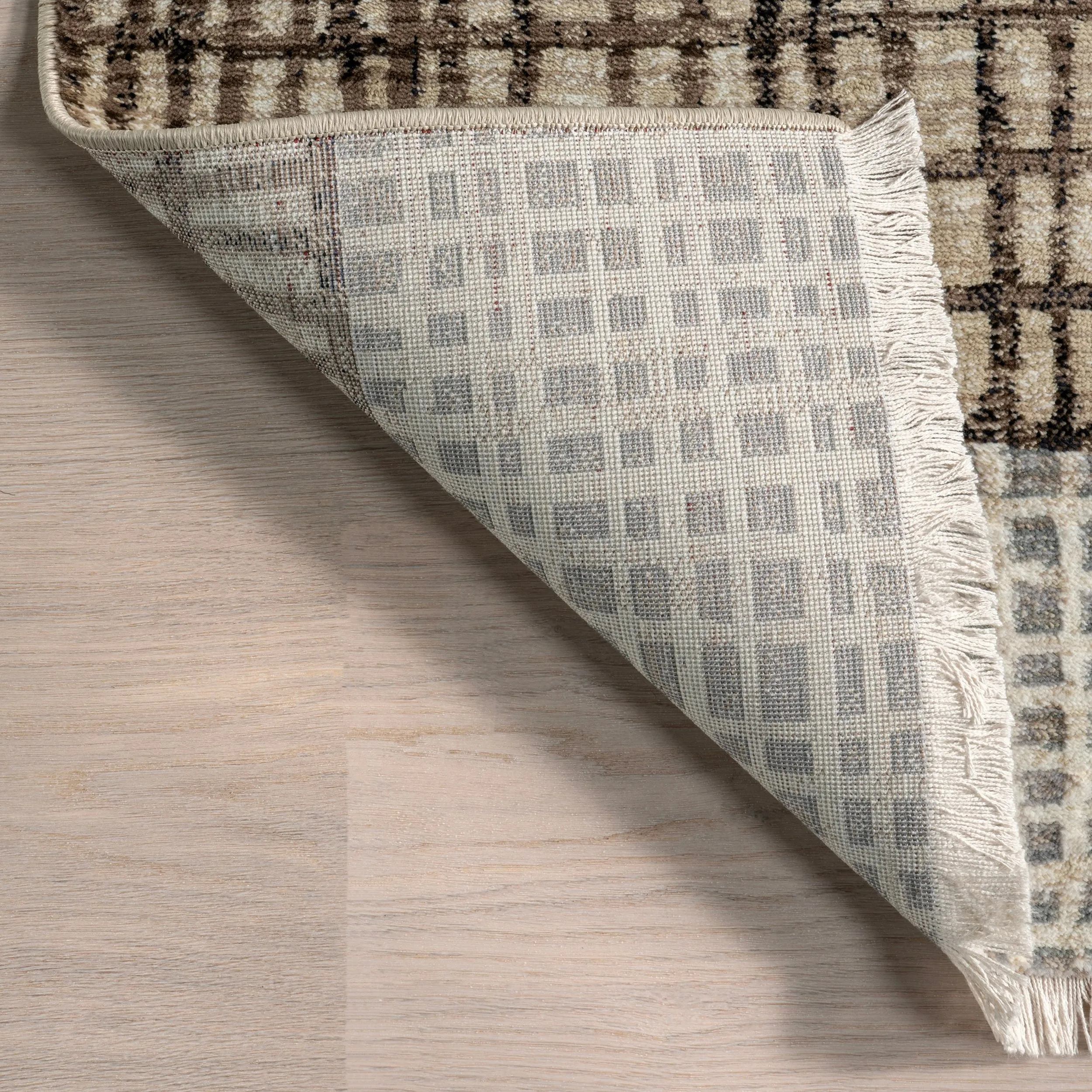 Park Abstract Checked Area Rug
